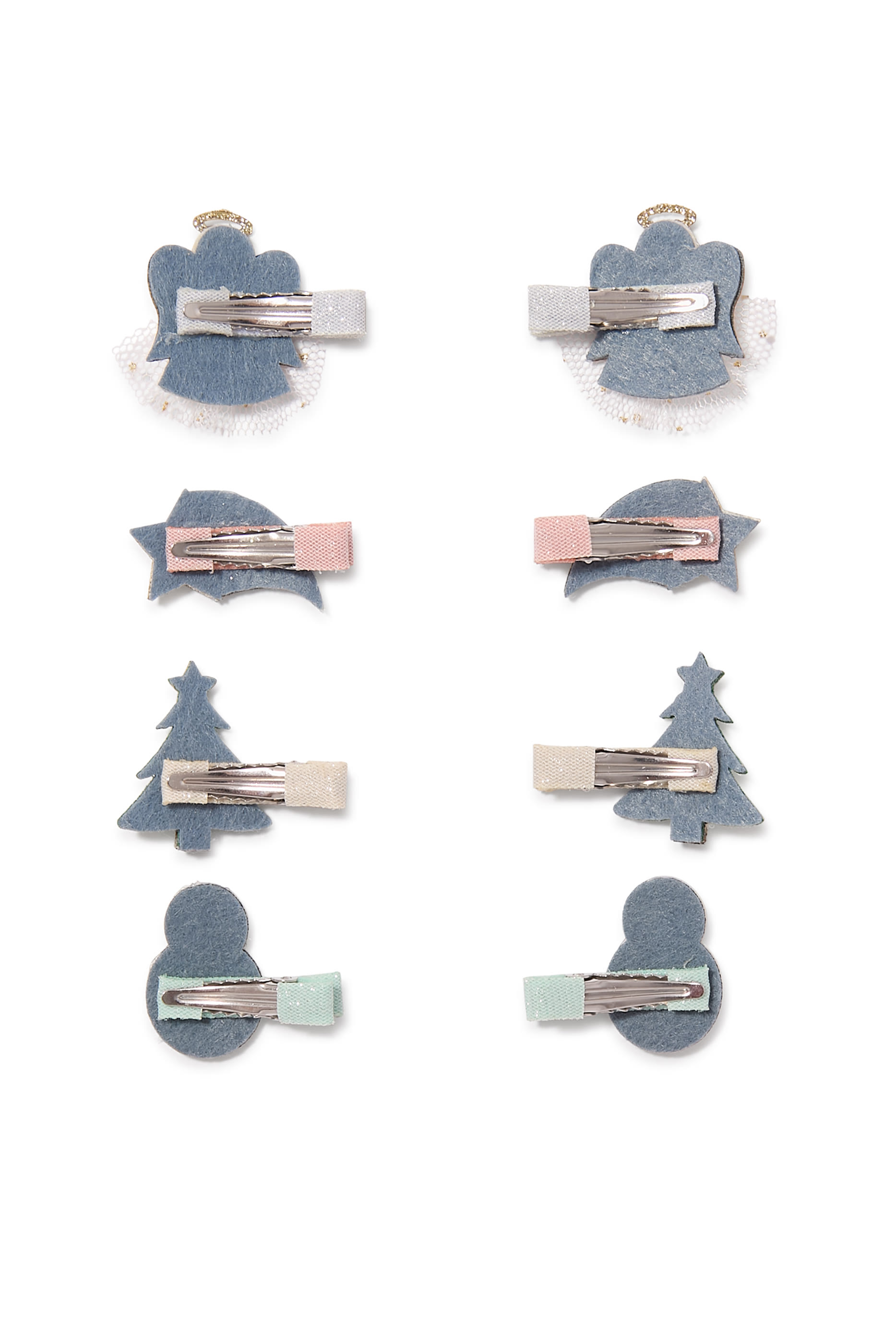 مشابك شعر بتصميم ملائكة صغيرة للأطفال