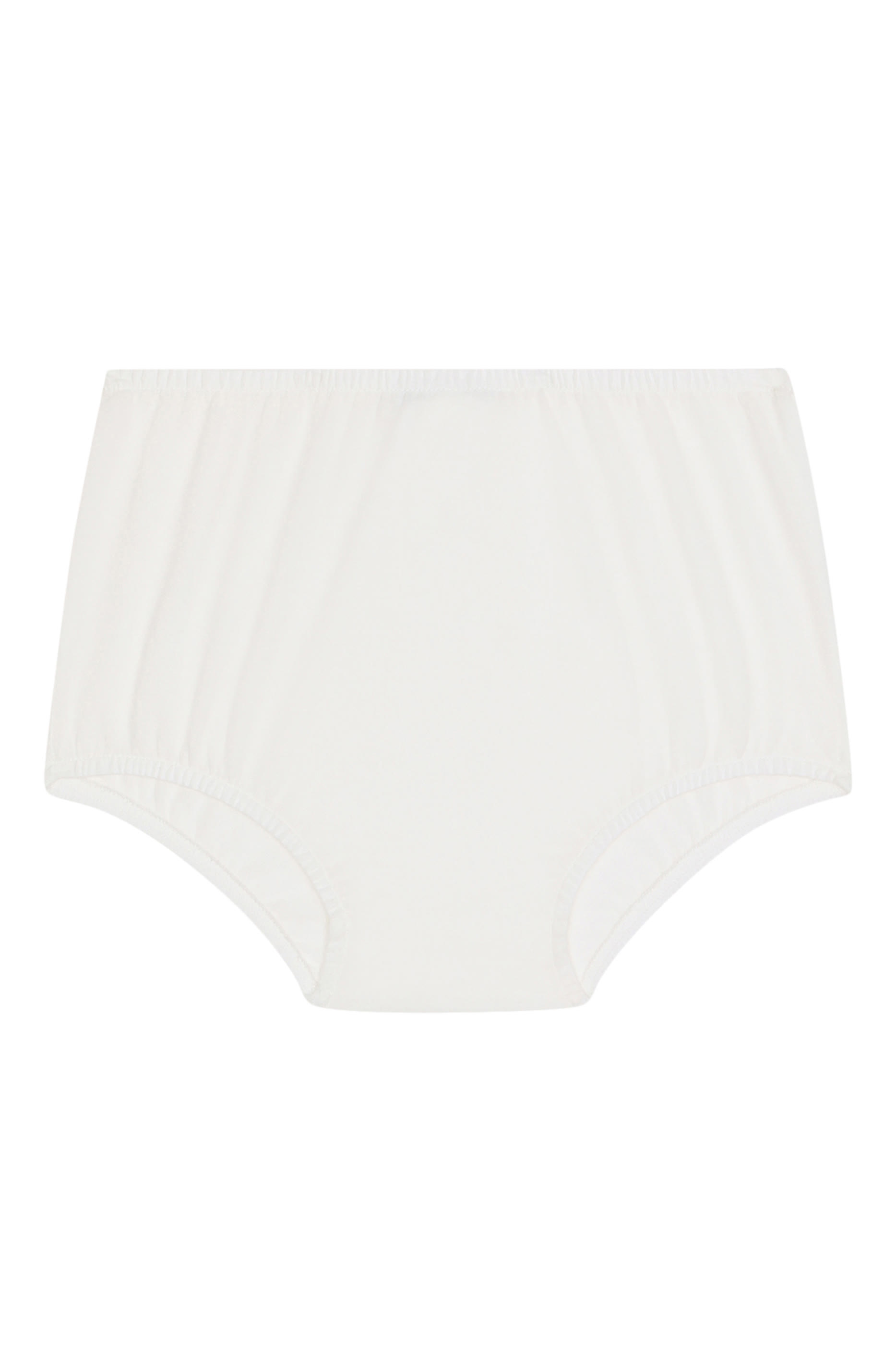 فستان بنقشة شعار حرفي الماركة تول وجيرسيه