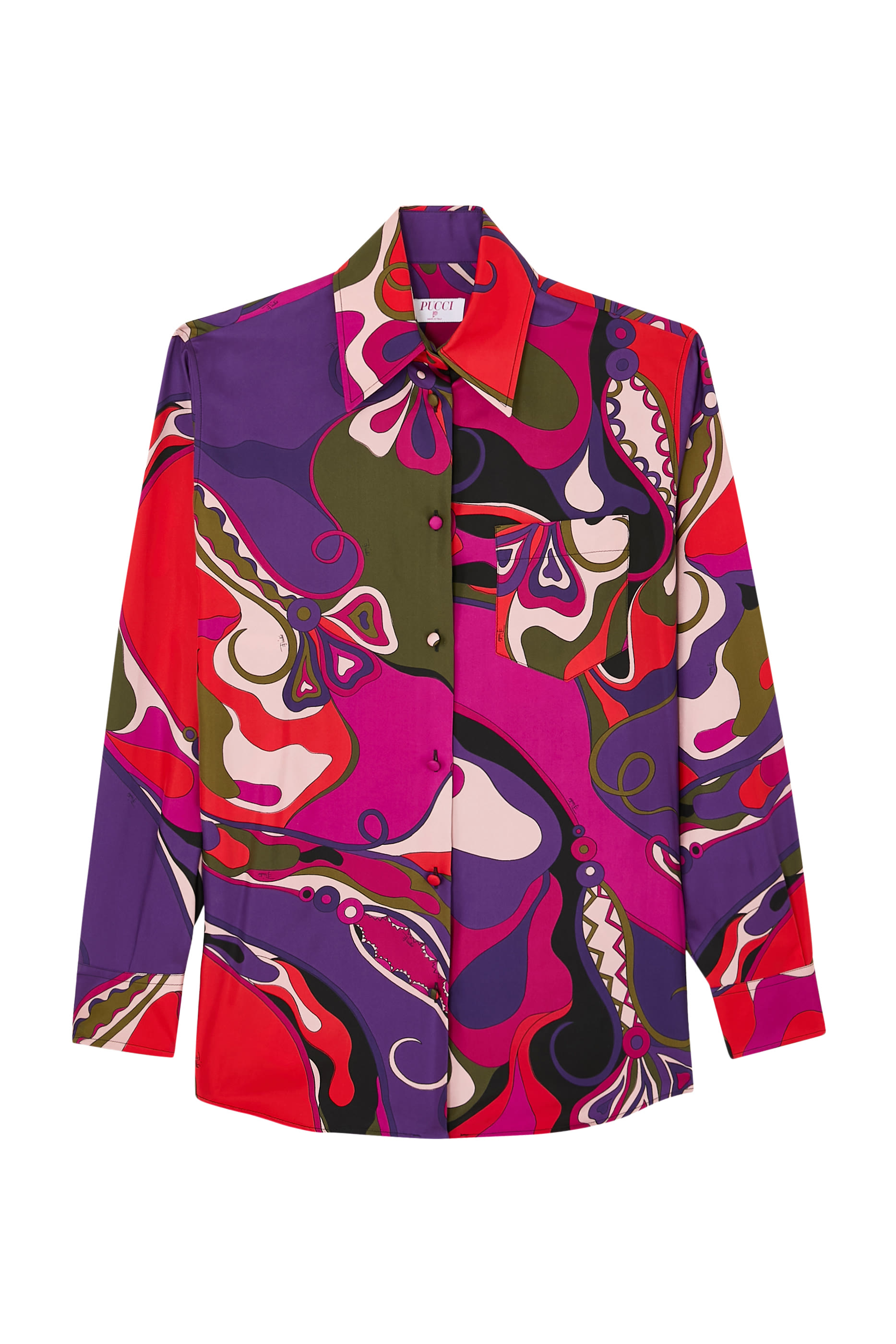 قميص بنقشة غرافيكية