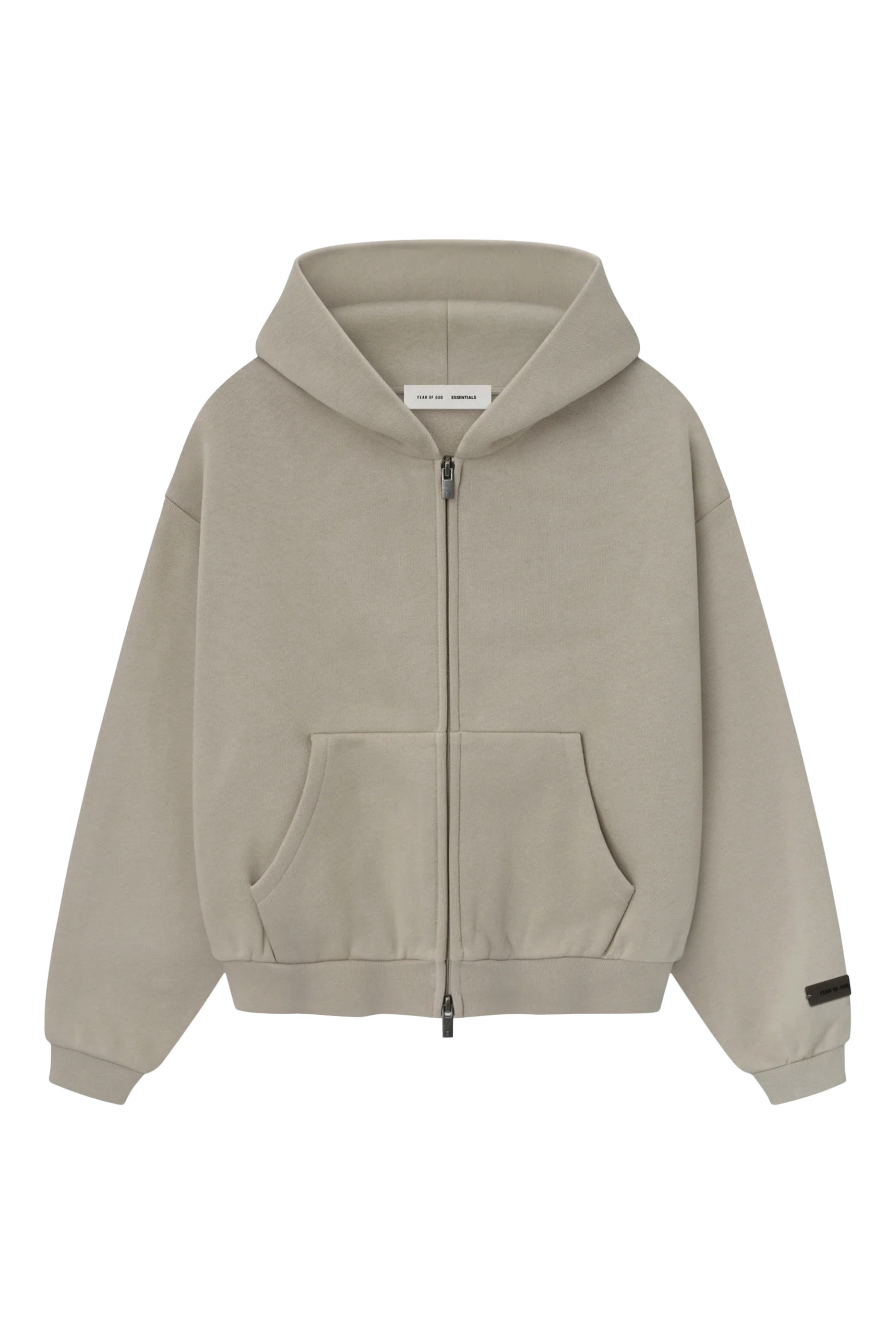 هودي كلاسيكي بسحاب صوف للأطفال