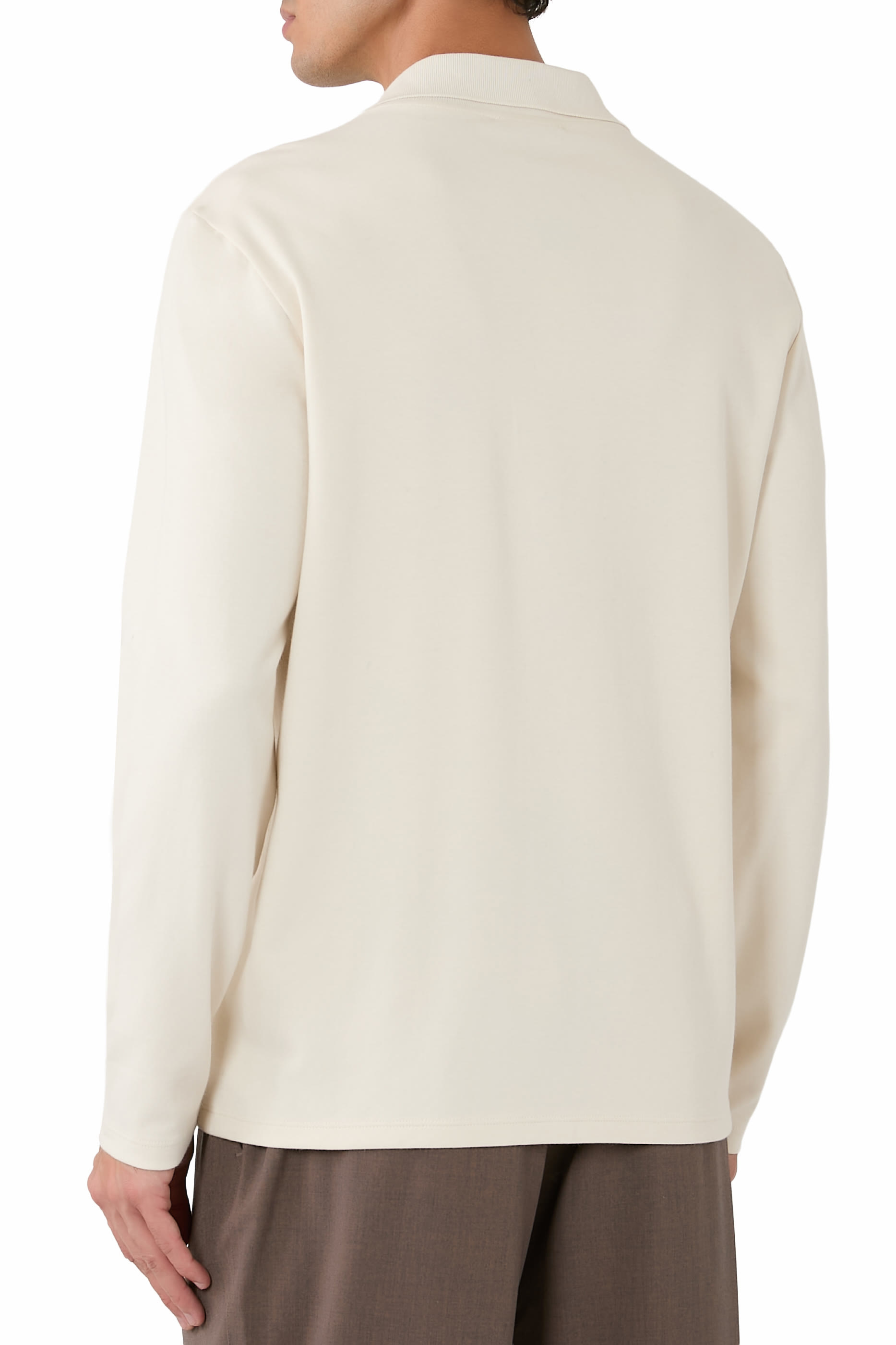 تيشيرت بياقة جوني قطن ميلانو بيما مختلط