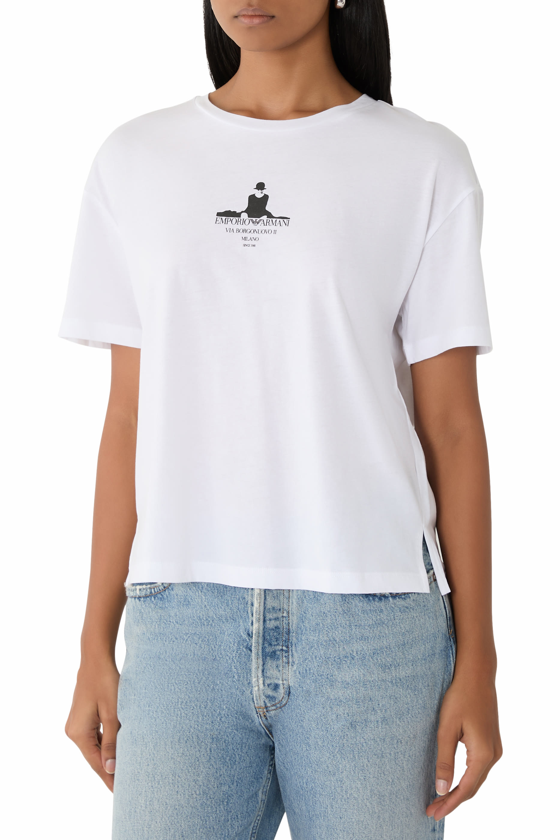 تيشيرت ايه اس في بشعار الماركة جيرسيه خفيف الوزن