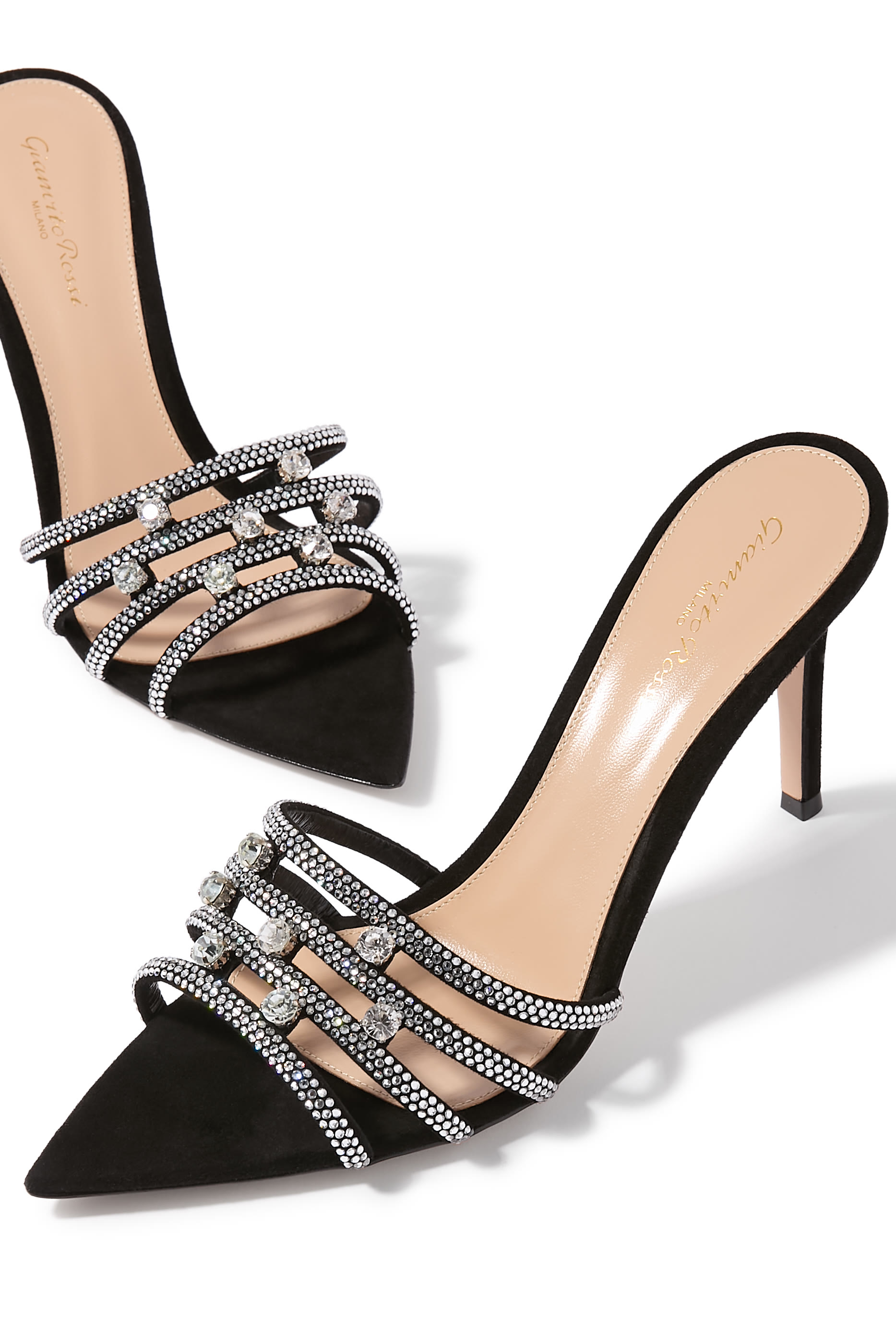 صندل 85 مزين بكريستال شمواه