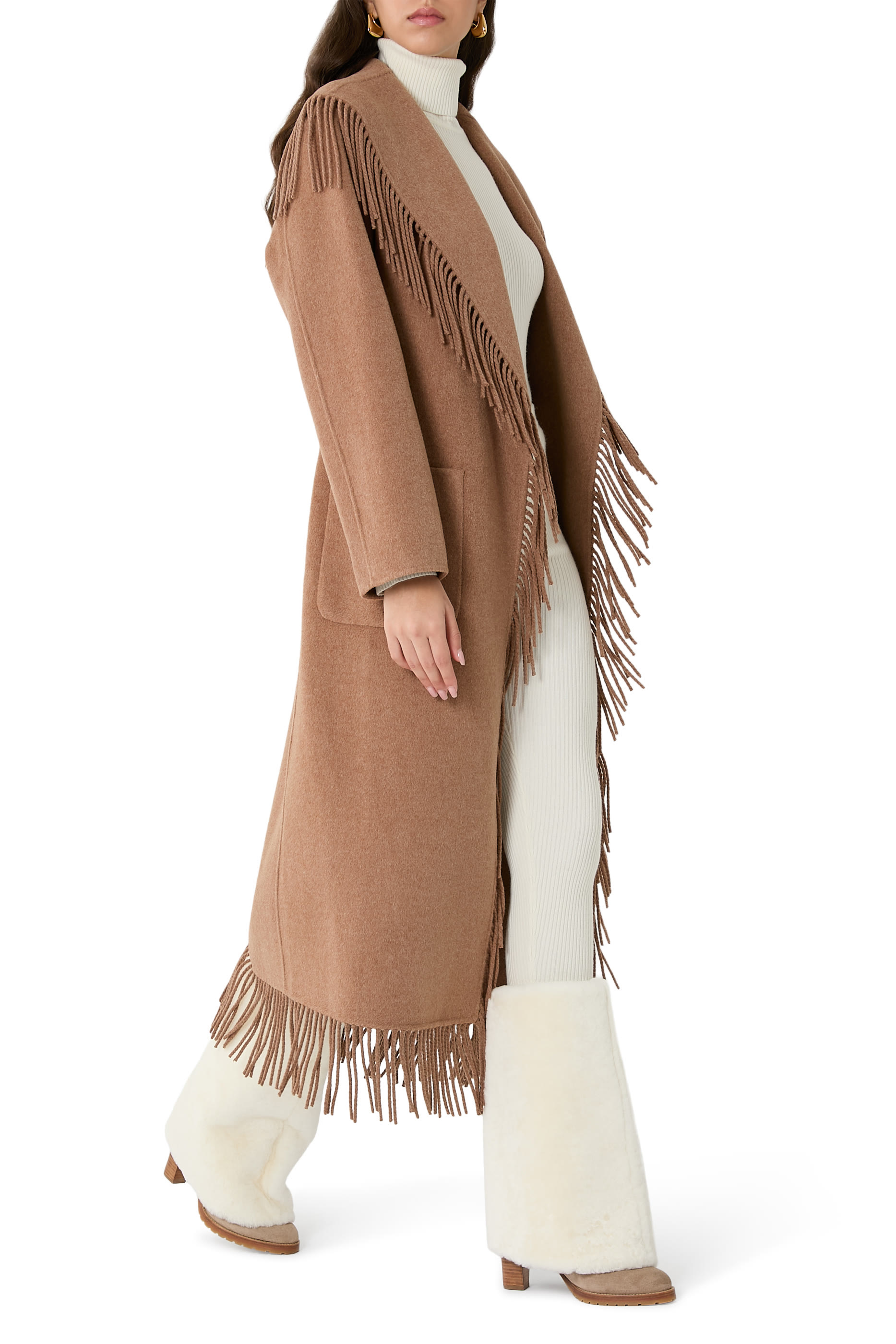 بوت 85 بكعب جلد حمل ميرينو