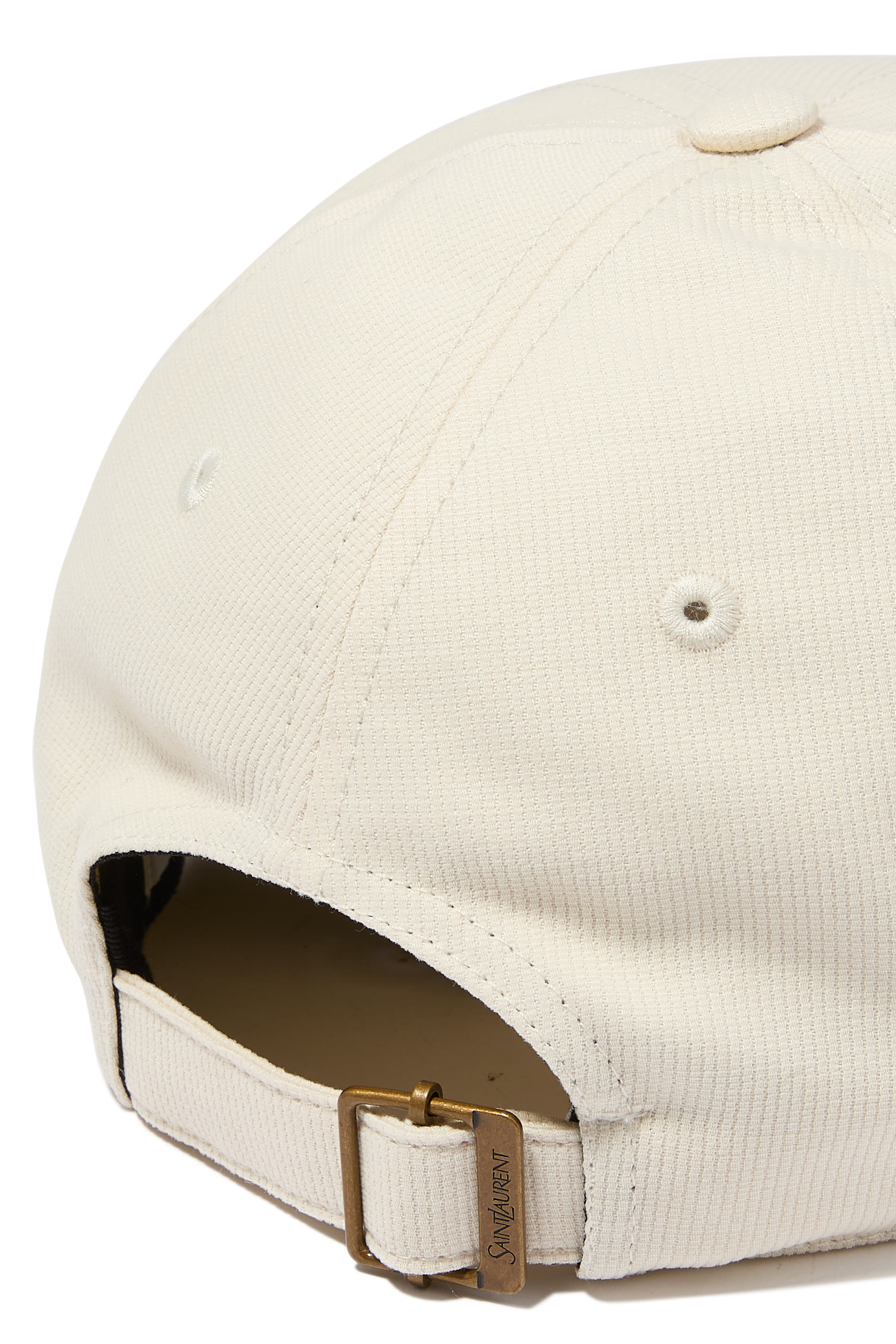 كاب بيسبول قماش قطني مخملي مضلع