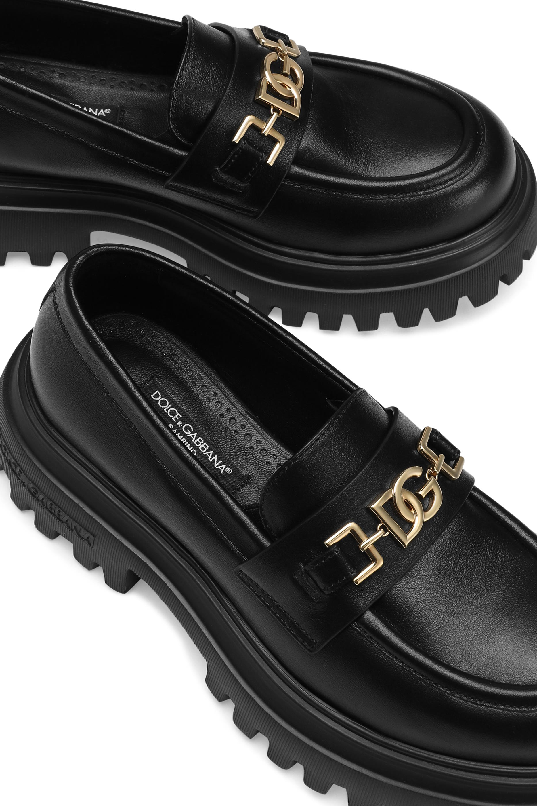 حذاء سهل الارتداء جلد عجل نابا للأطفال