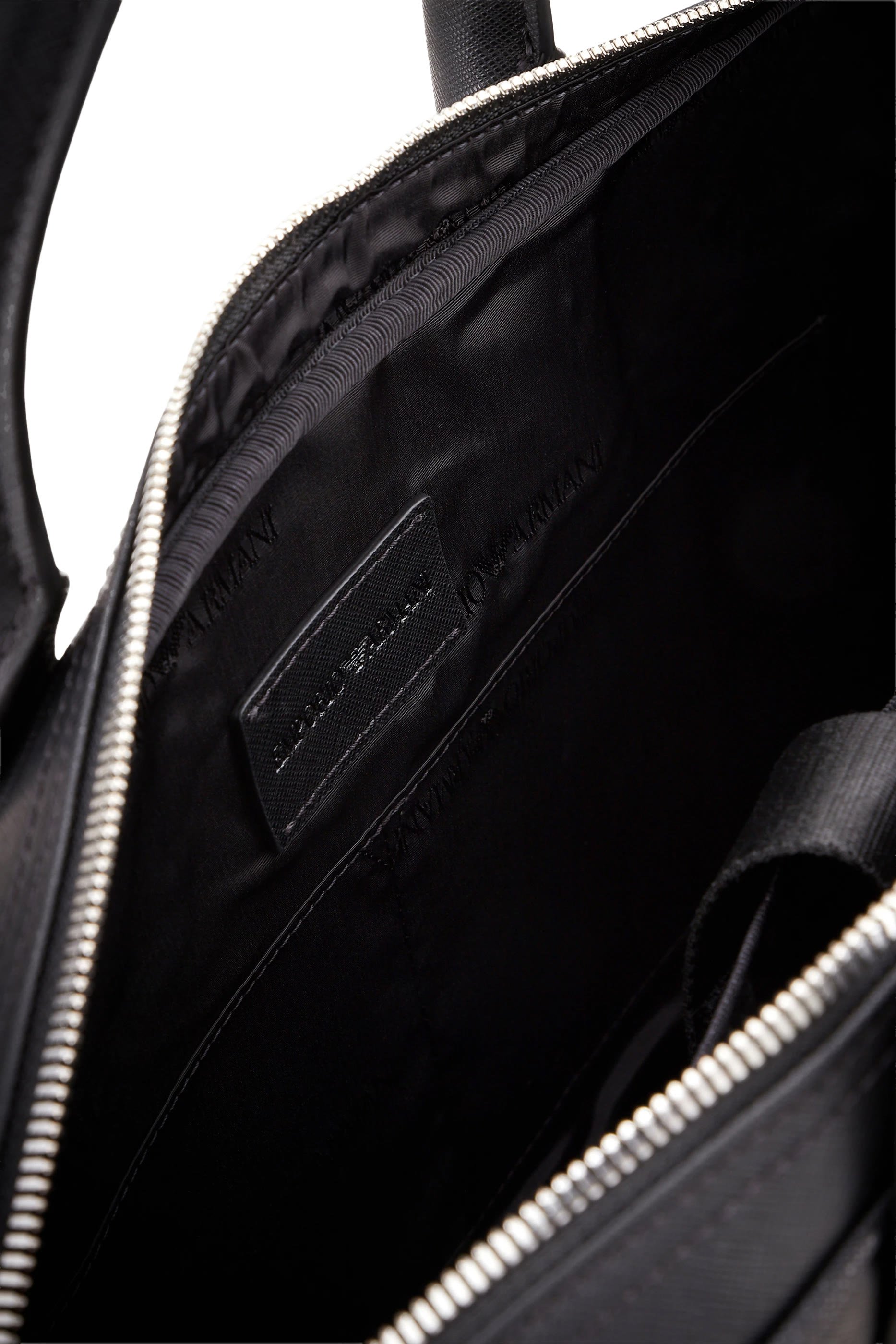 حقيبة مستندات ايه اس في بشعار الماركة جلد سافيانو متجدد