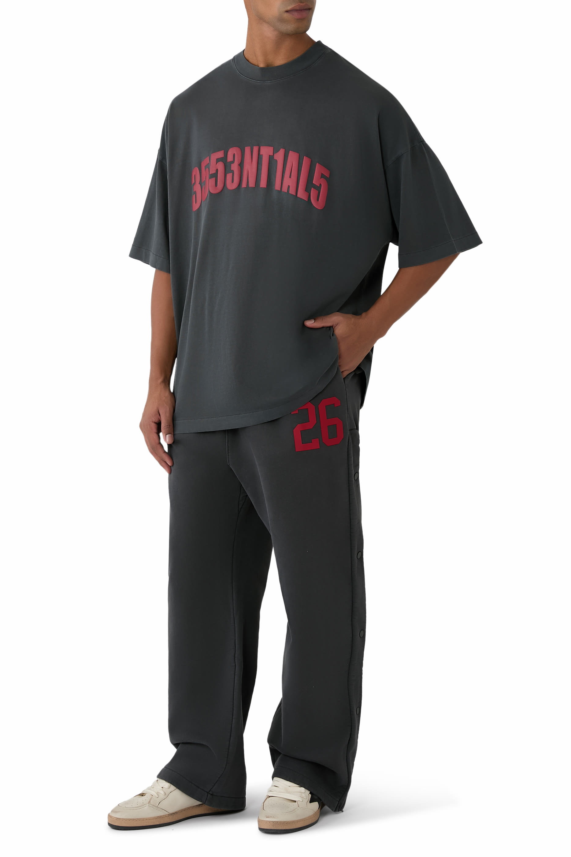 بنطال تير اواي صوف ثقيل الوزن