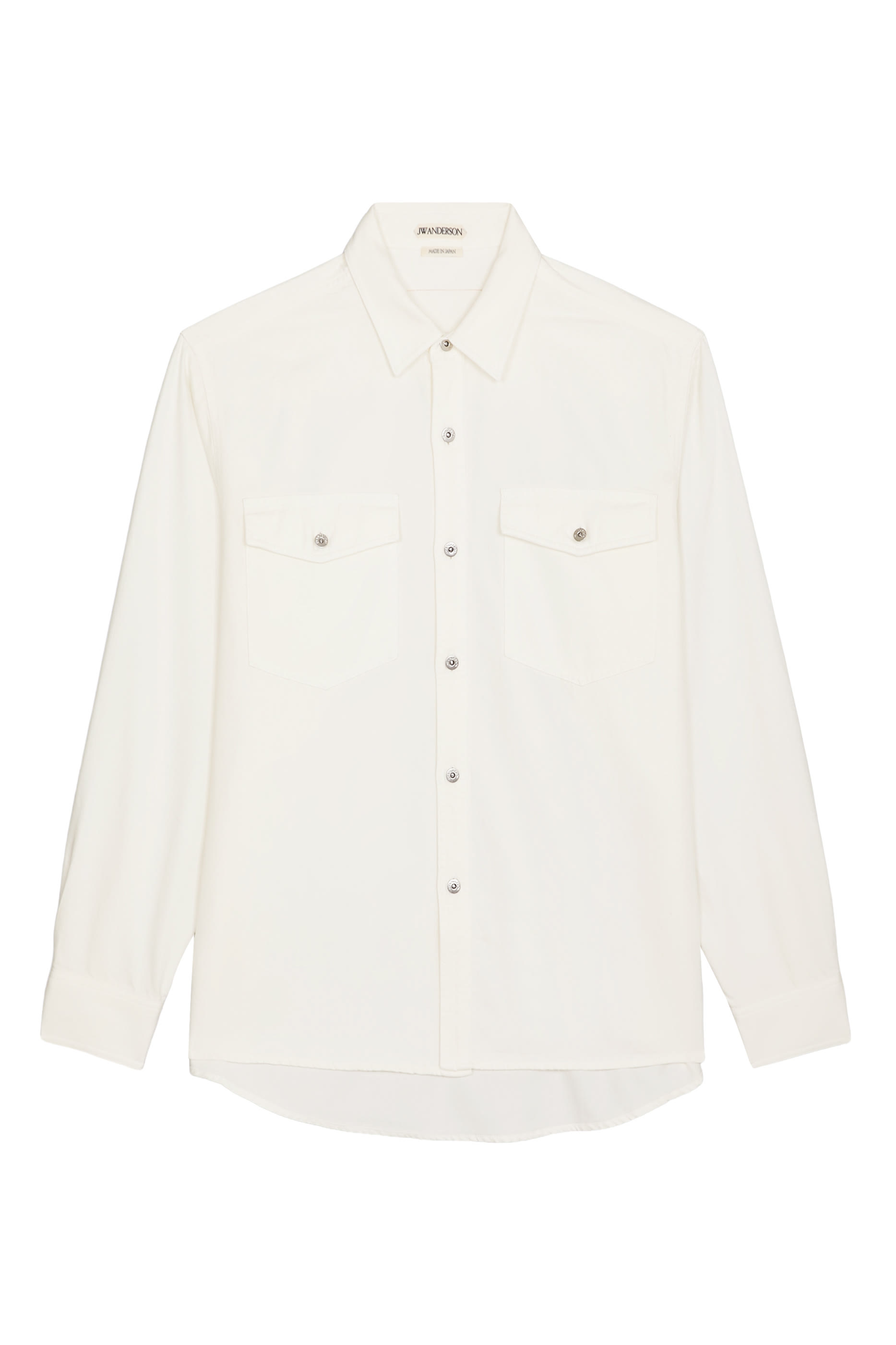 قميص بقصة فضفاضة دنيم