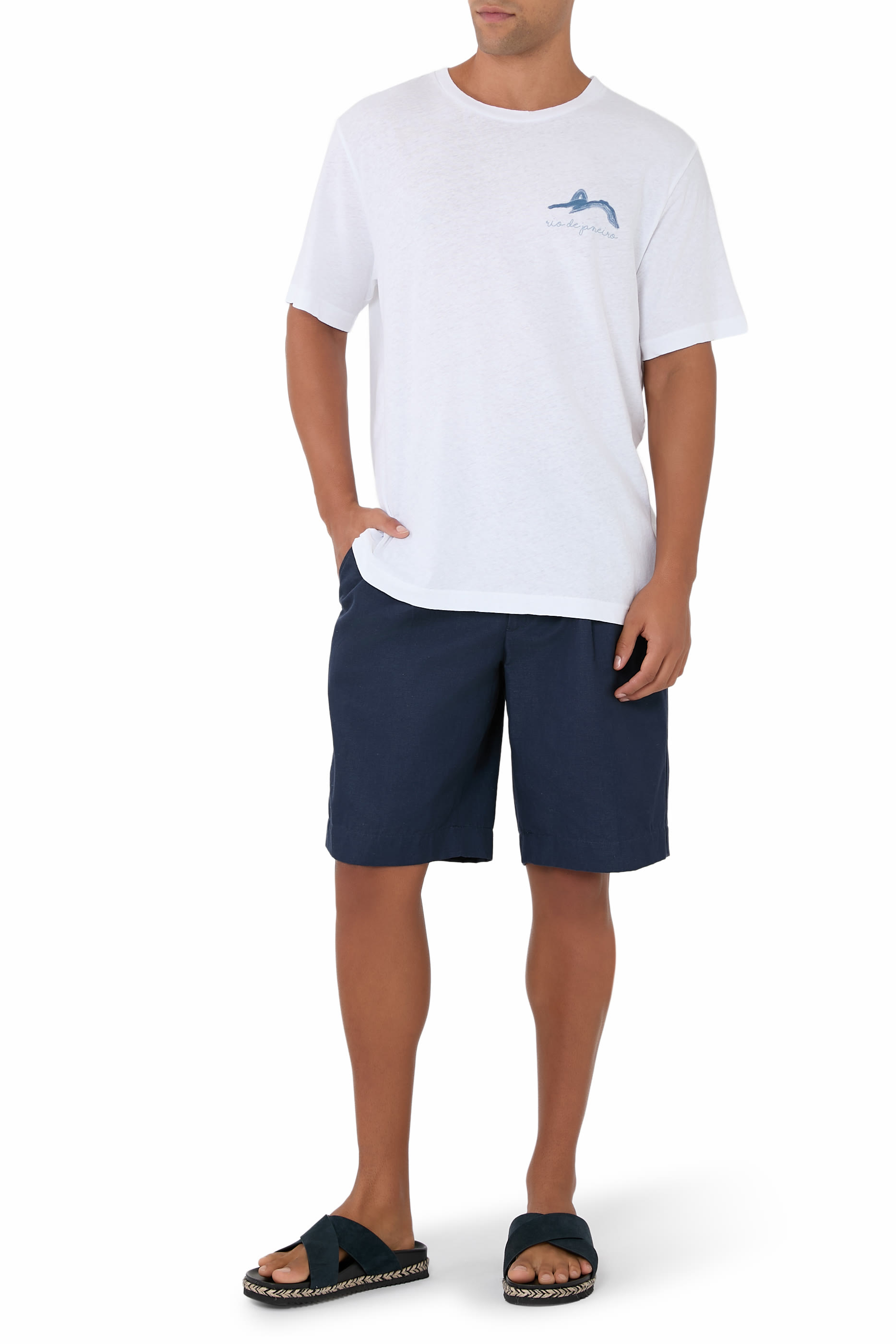 تيشيرت دينيس قطن وكتان