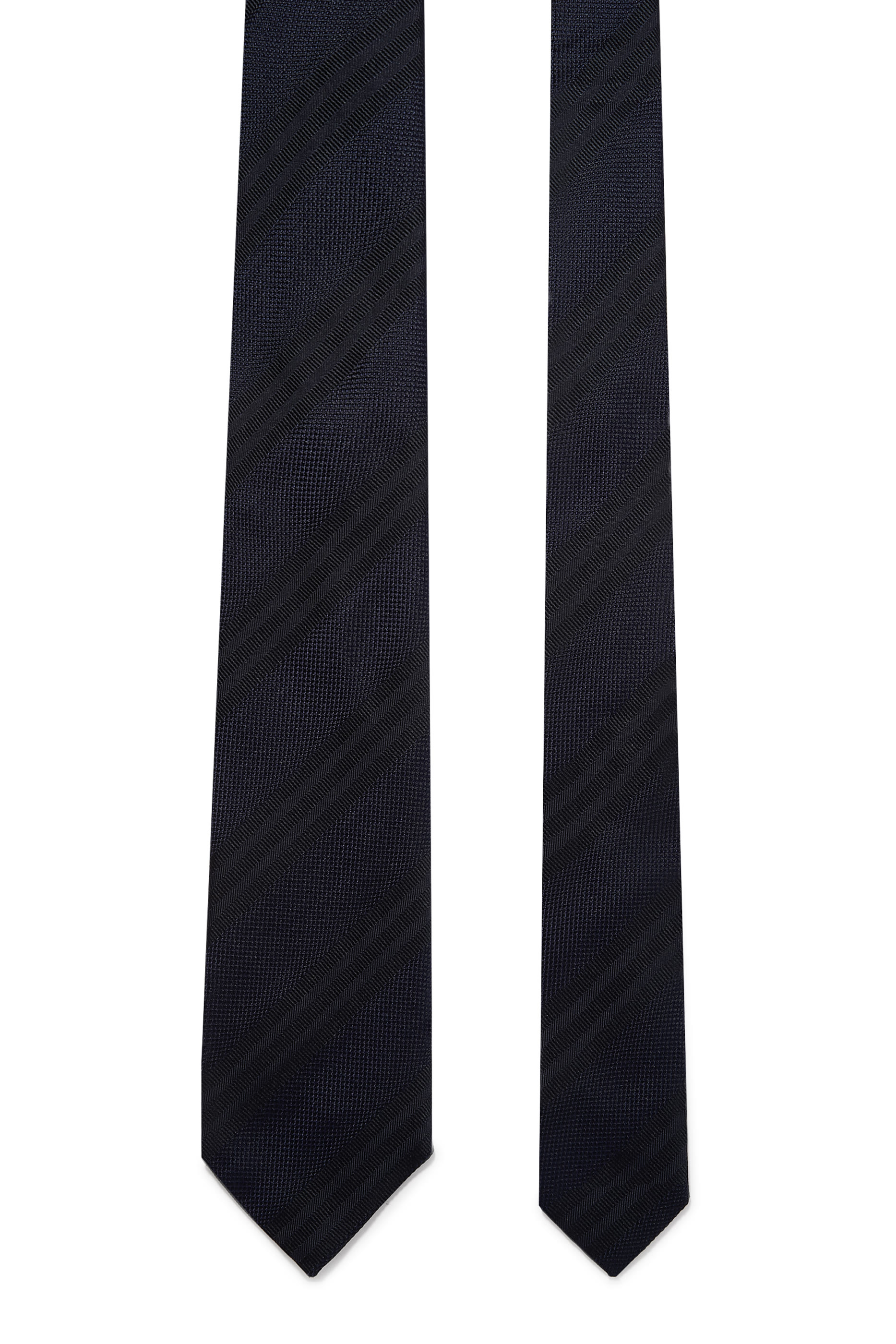 Diagonal-Stripe Tie