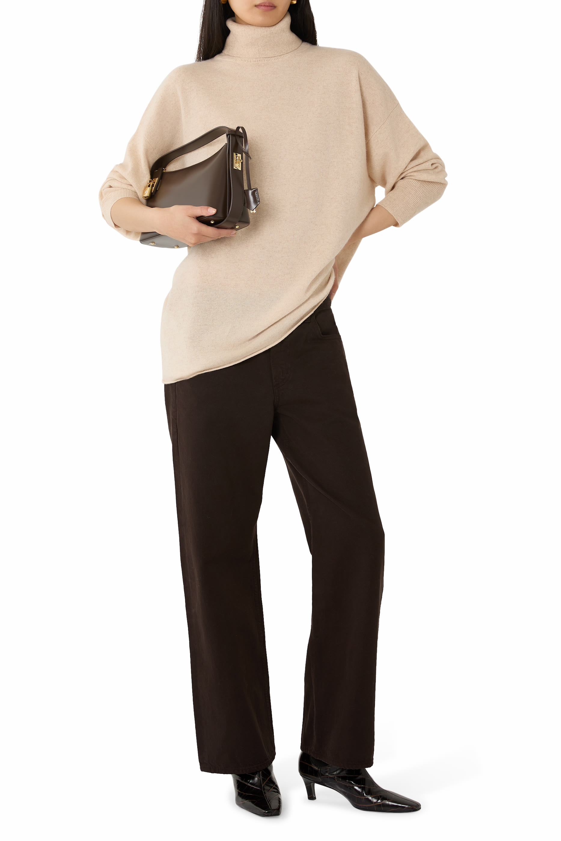 كنز نوكو طويلة بياقة عالية