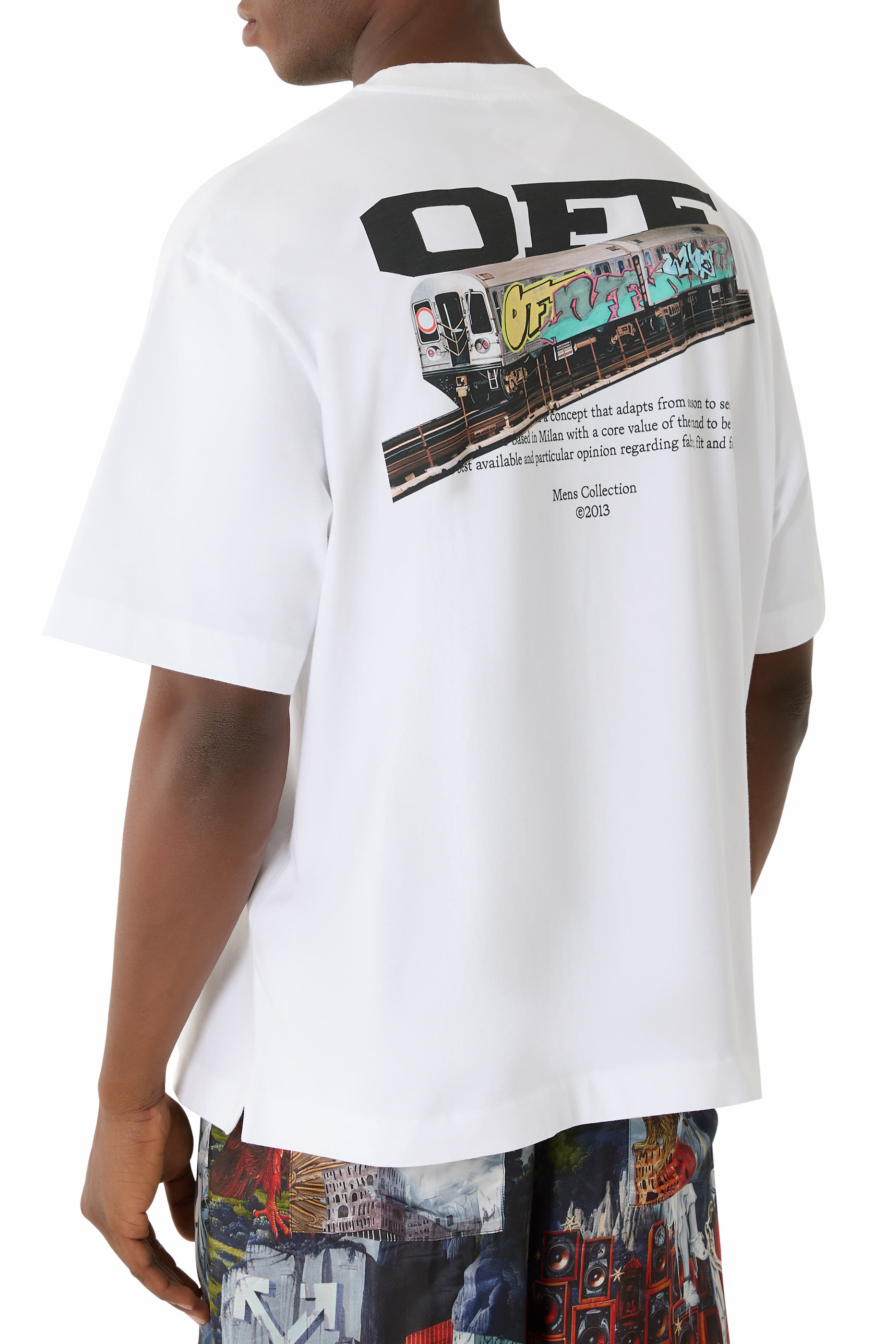 تيشيرت ترين اوف سكيت بشعار الماركة