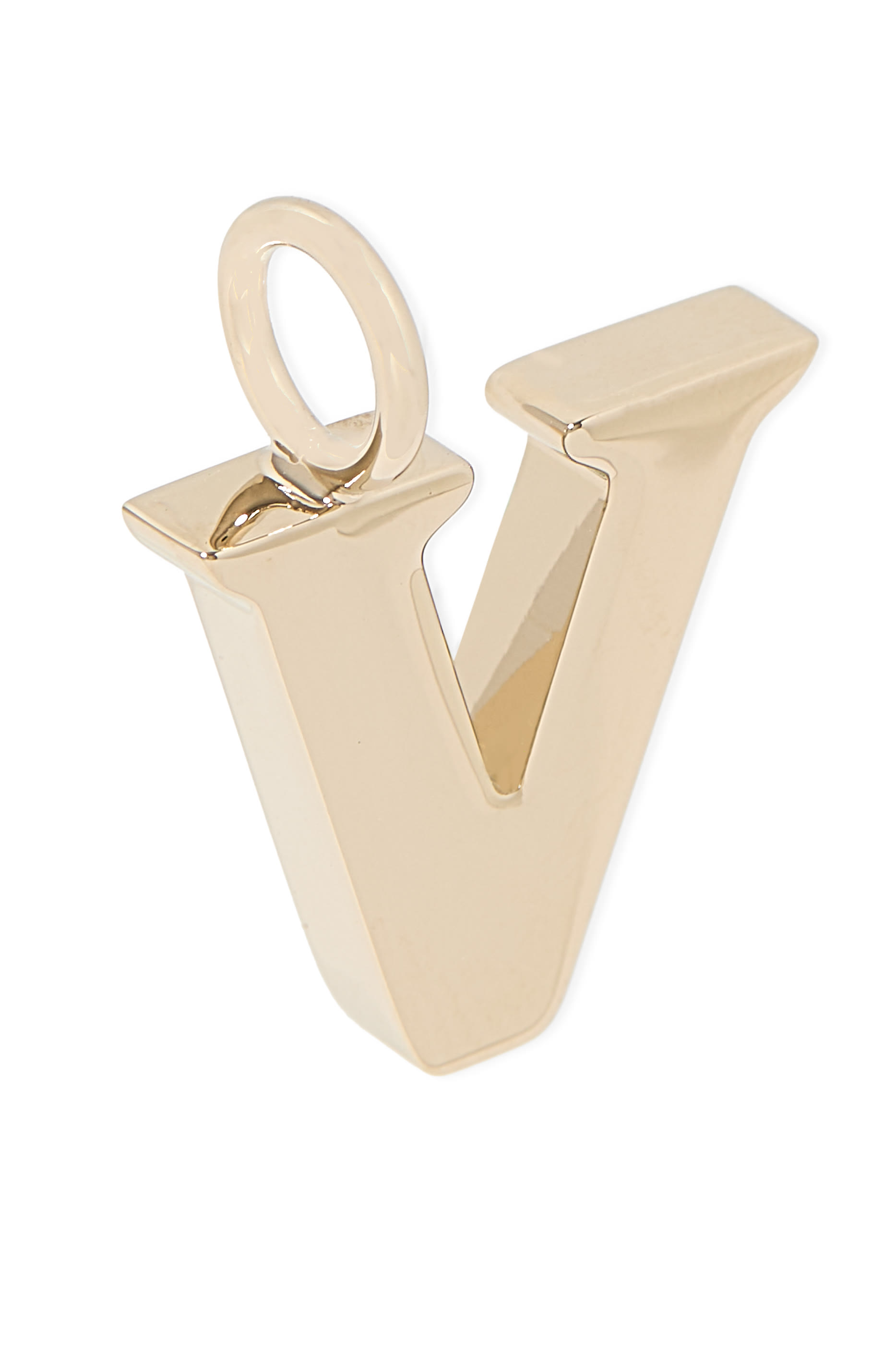 حلية بتصميم حرف V، نحاس