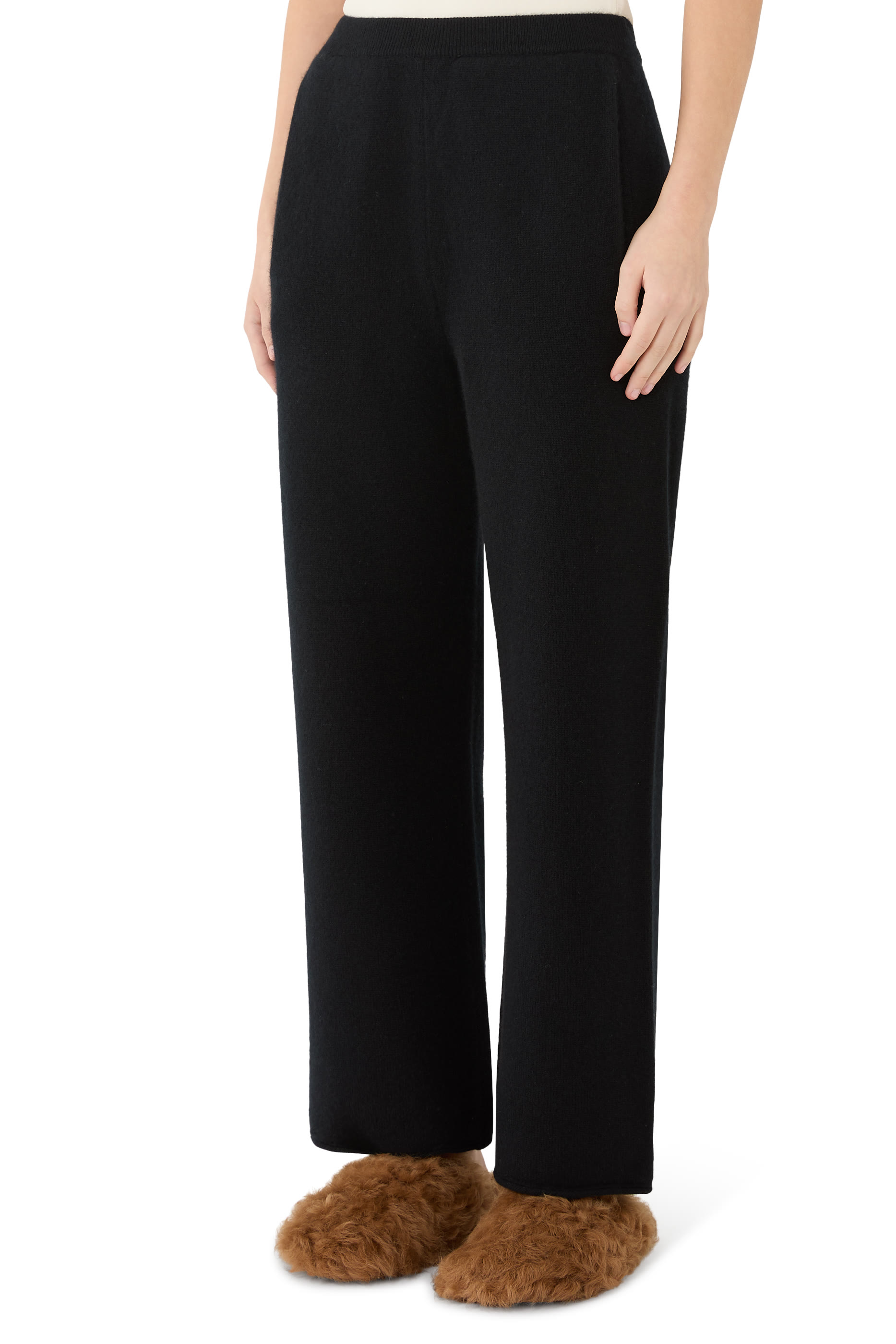 بنطال كشمير منسوج من صوف صغار الماعز