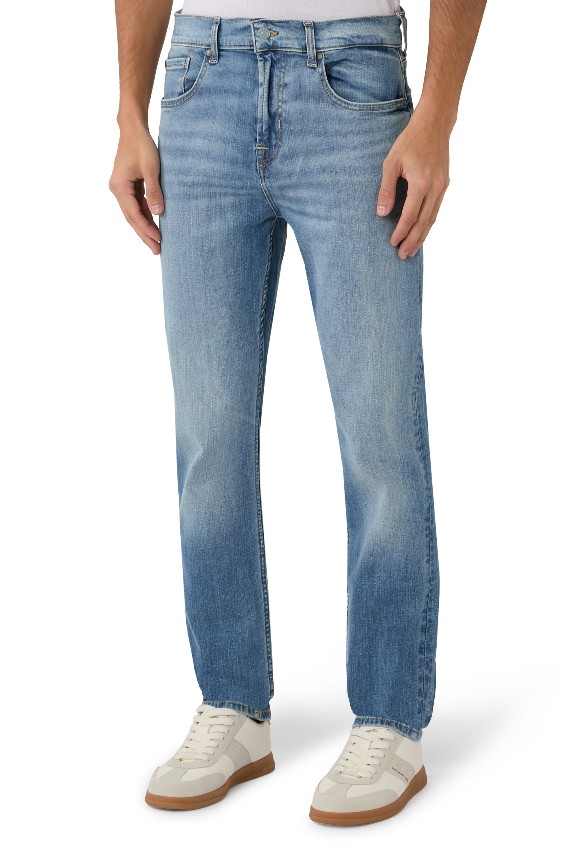 بنطال بقصة ضيقة دنيم