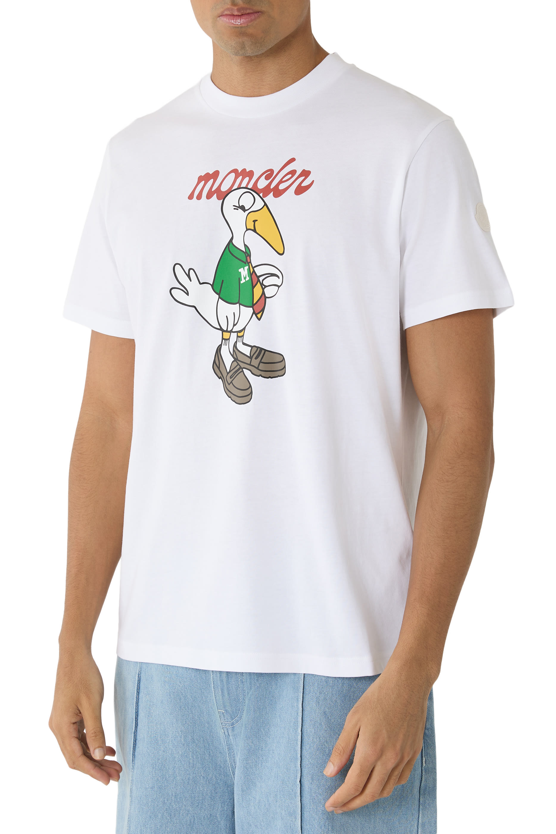 Mascot Logo Cotton T-Shirt 