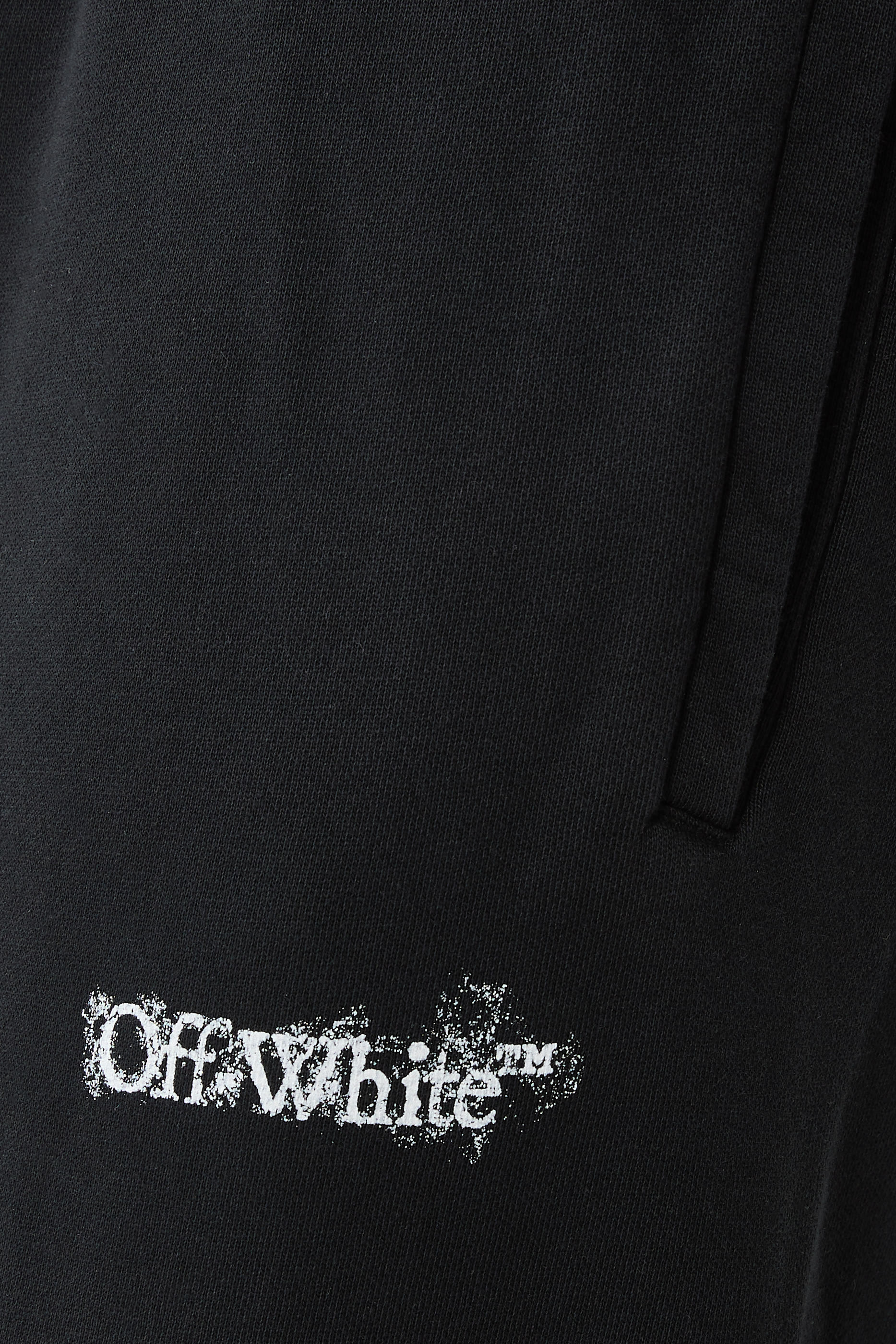 بنطال رياضي بأساور كاحل بشعار الماركة