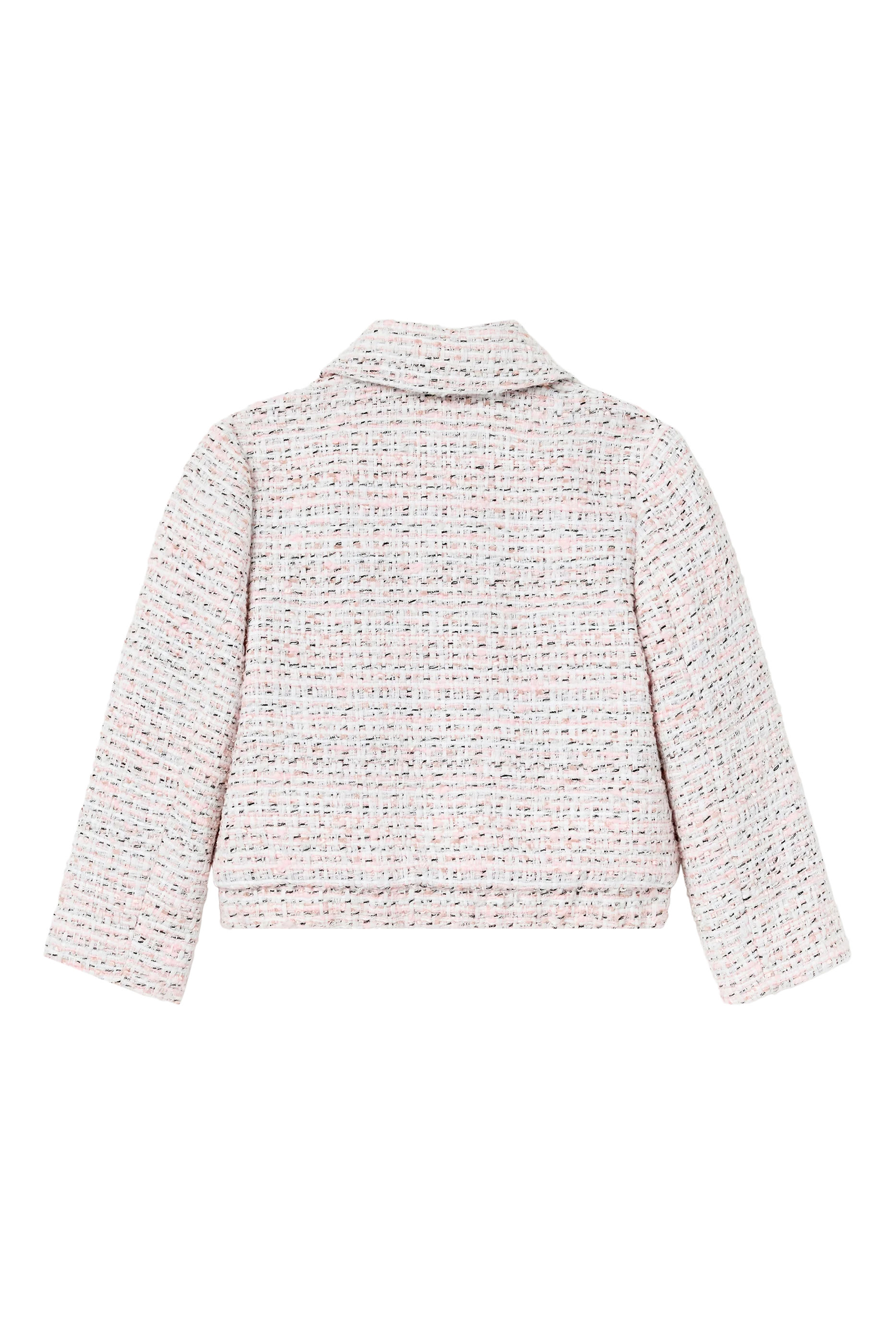 جاكيت بوكليه بربطات فيونكة دانتيل للأطفال