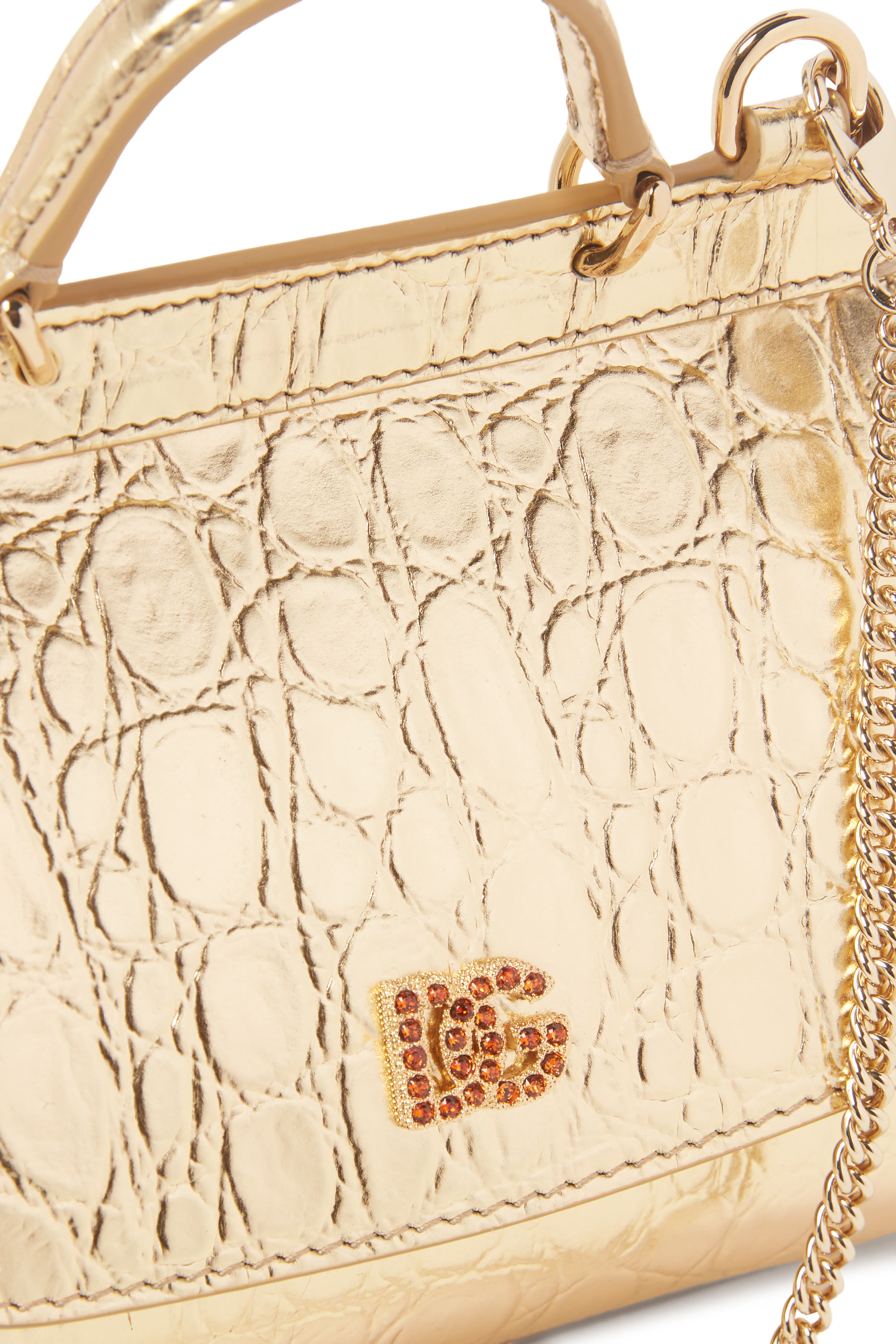 حقيبة كروس سيسيلي بطبعة جلد تمساح للأطفال