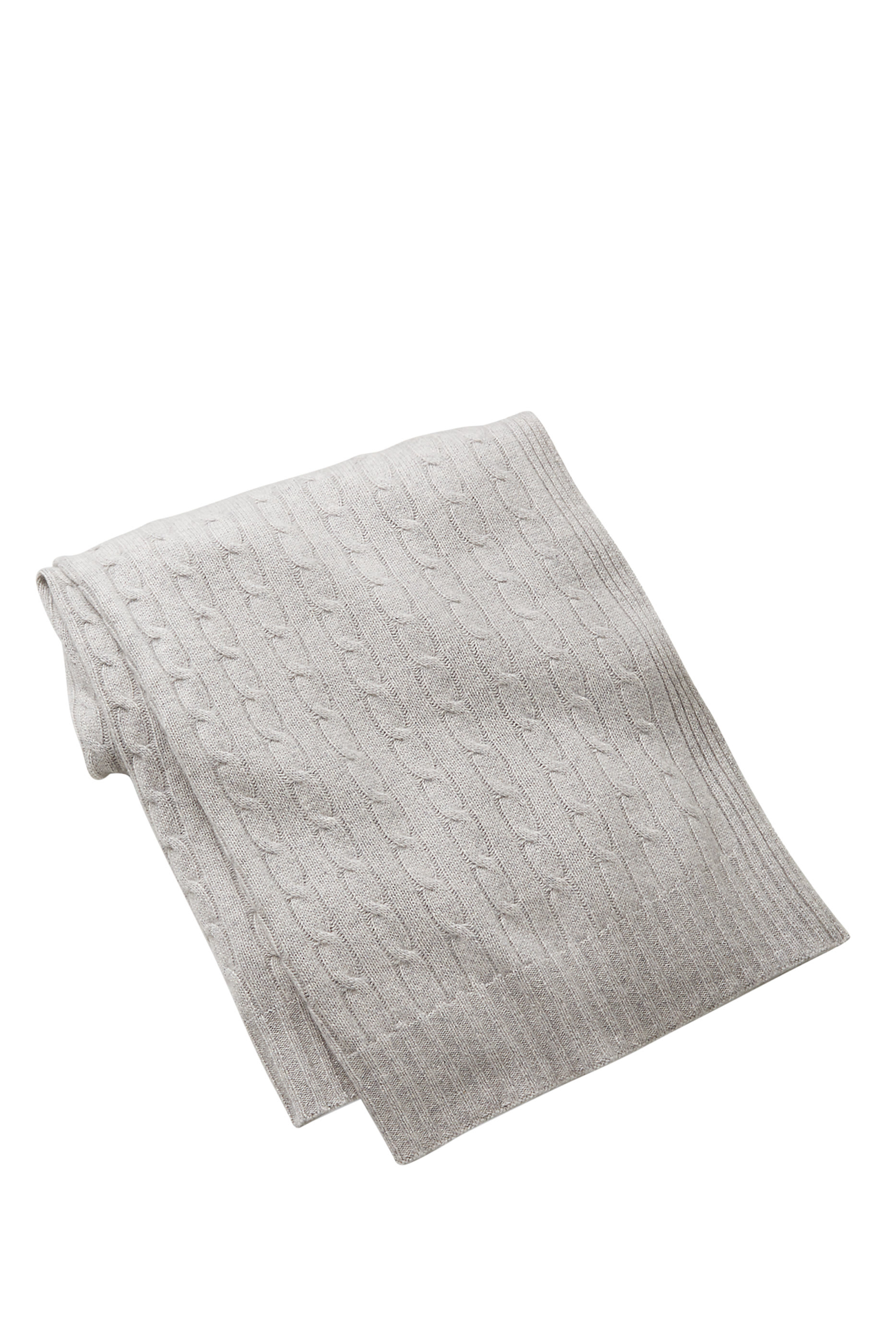 بطانية بغرزة الضفيرة كشمير