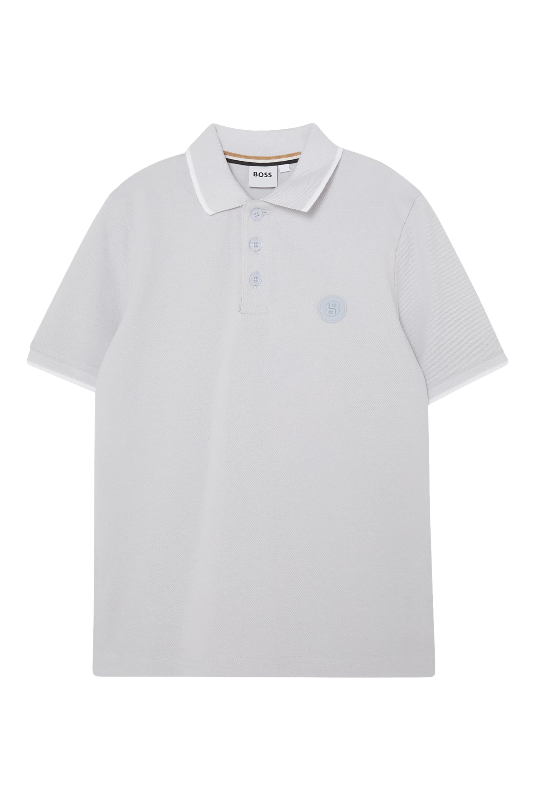 تيشيرت بولو بأكمام قصيرة للأطفال