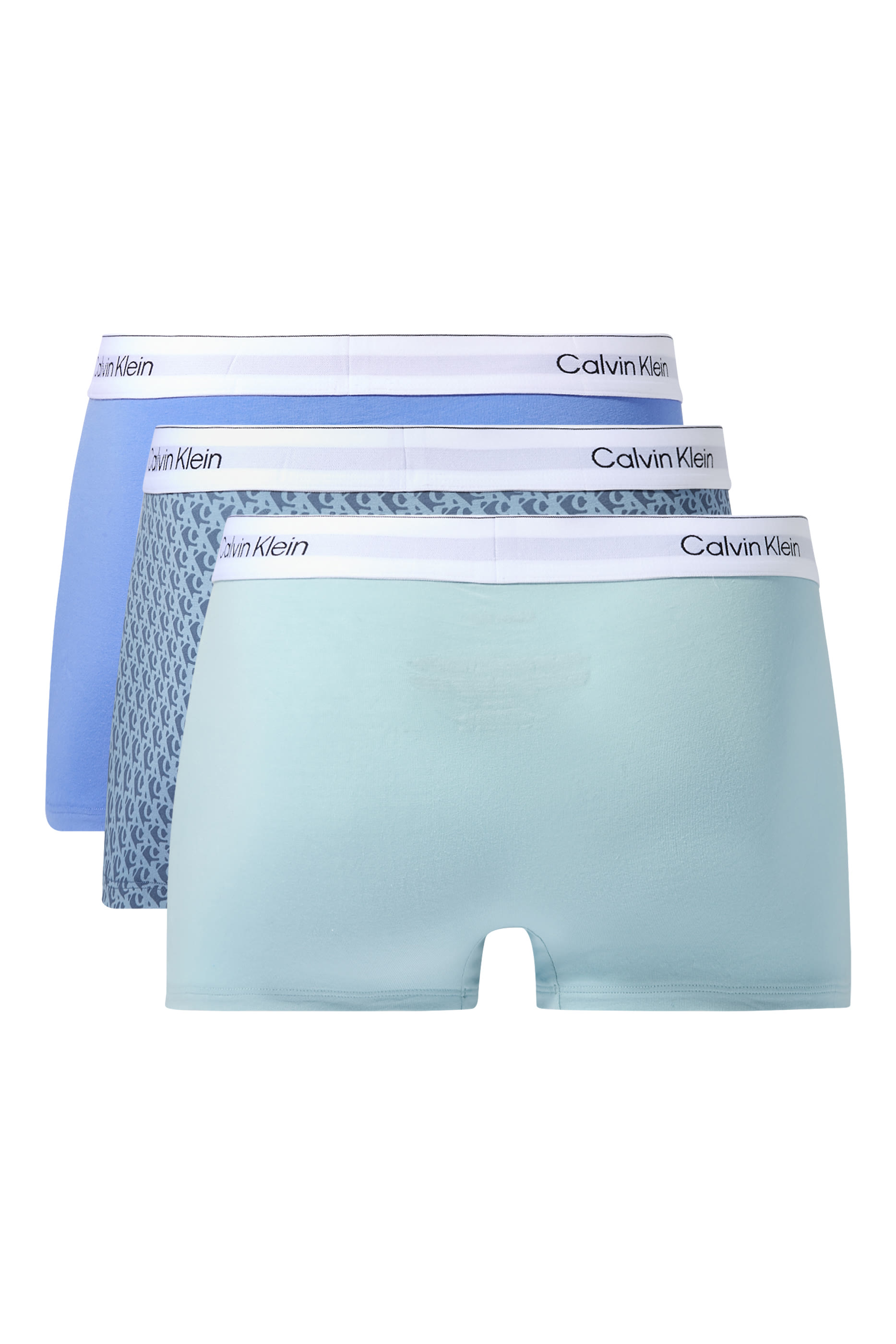 طقم بوكسر بخصر منخفض، 3 قطع