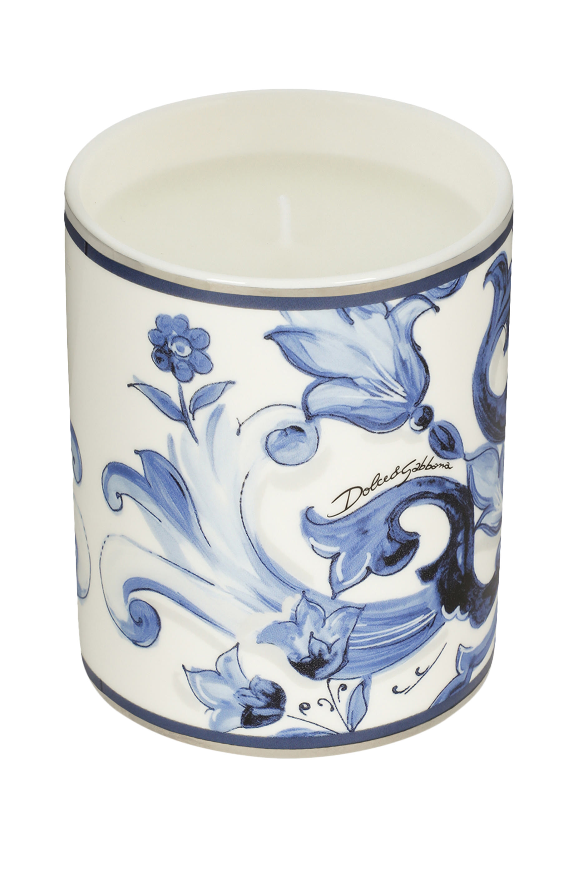 شمعة سيسيليان نيرولي اند لمون بلو ميديتيرانيو فوجلي مع غطاء