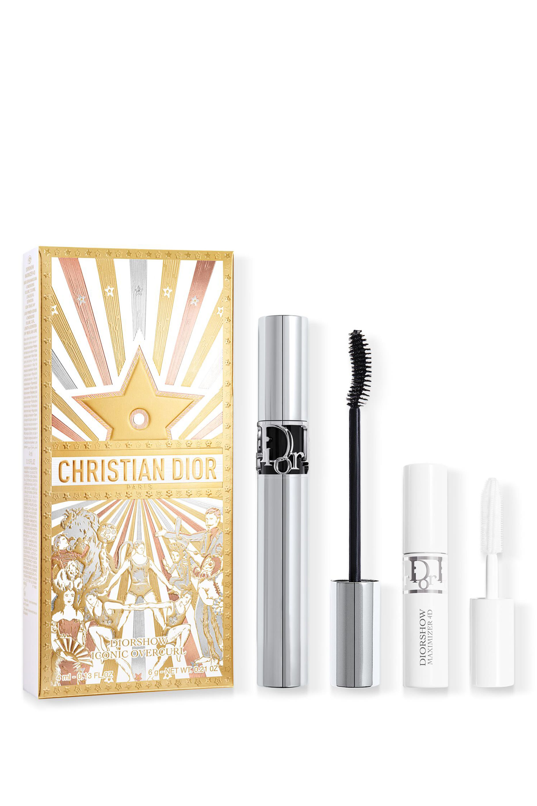 مجموعة هدايا أساسية ديورشو لرموش طويلة ومقوسة بإصدار لكريسماس 2025