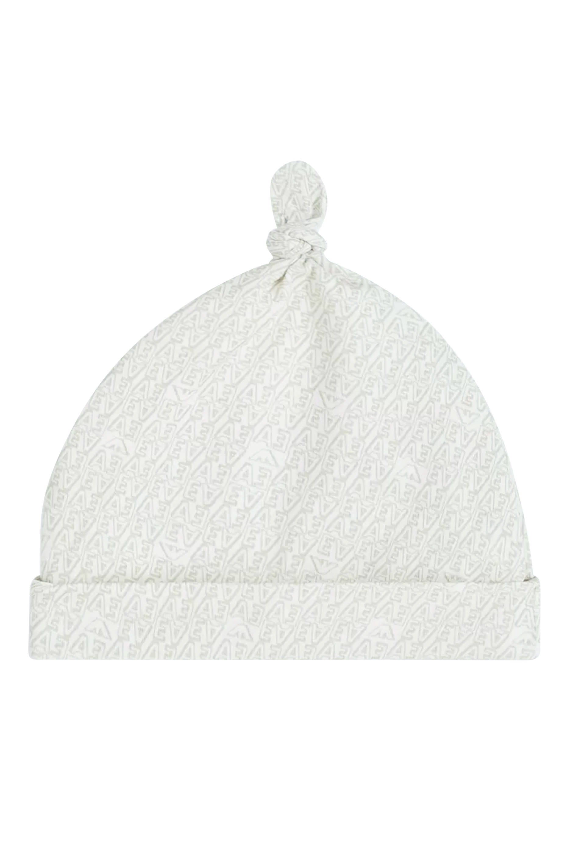 قبعة بيني بشعار الماركة للأطفال