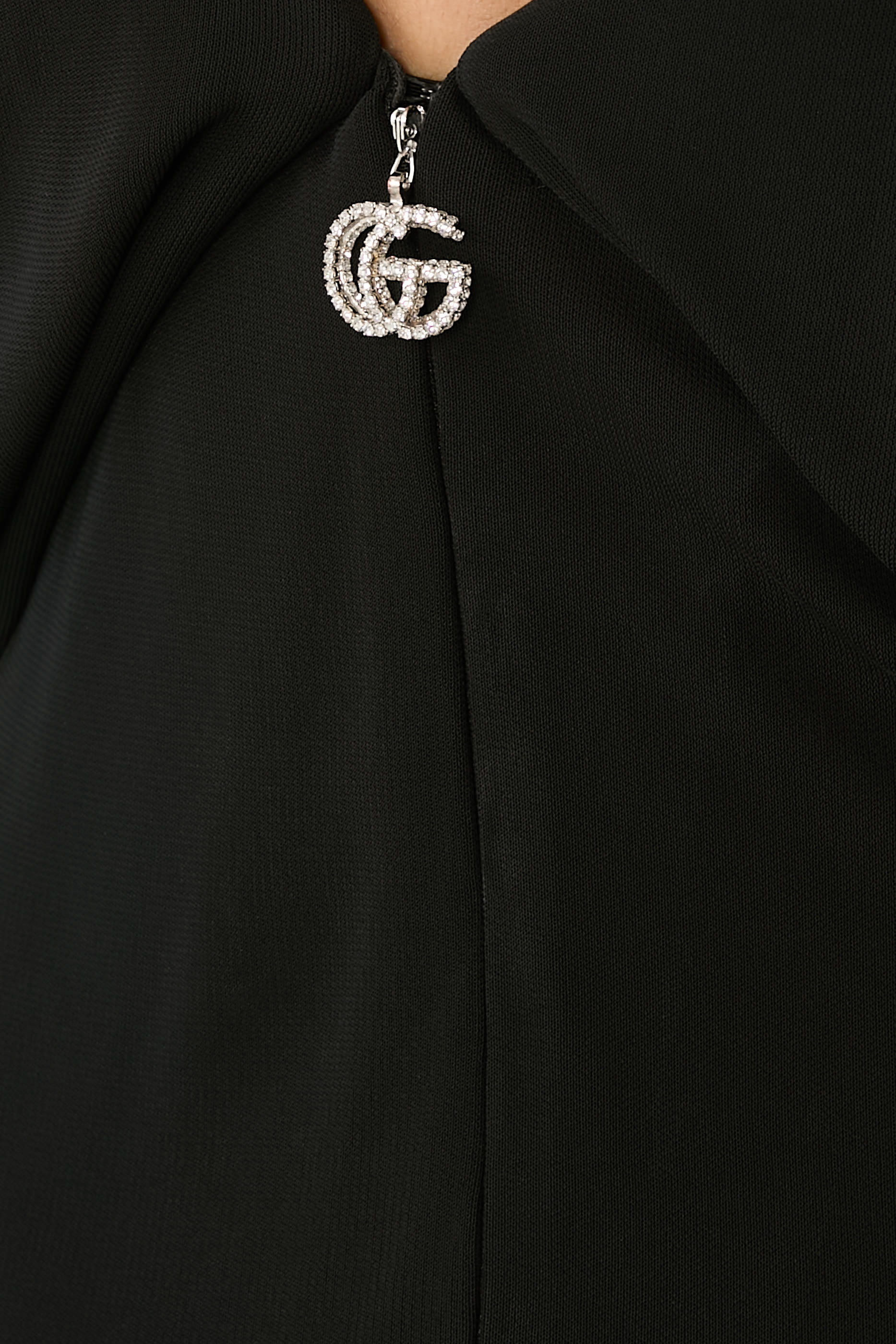 فستان بلا أكمام كريب جريسيه