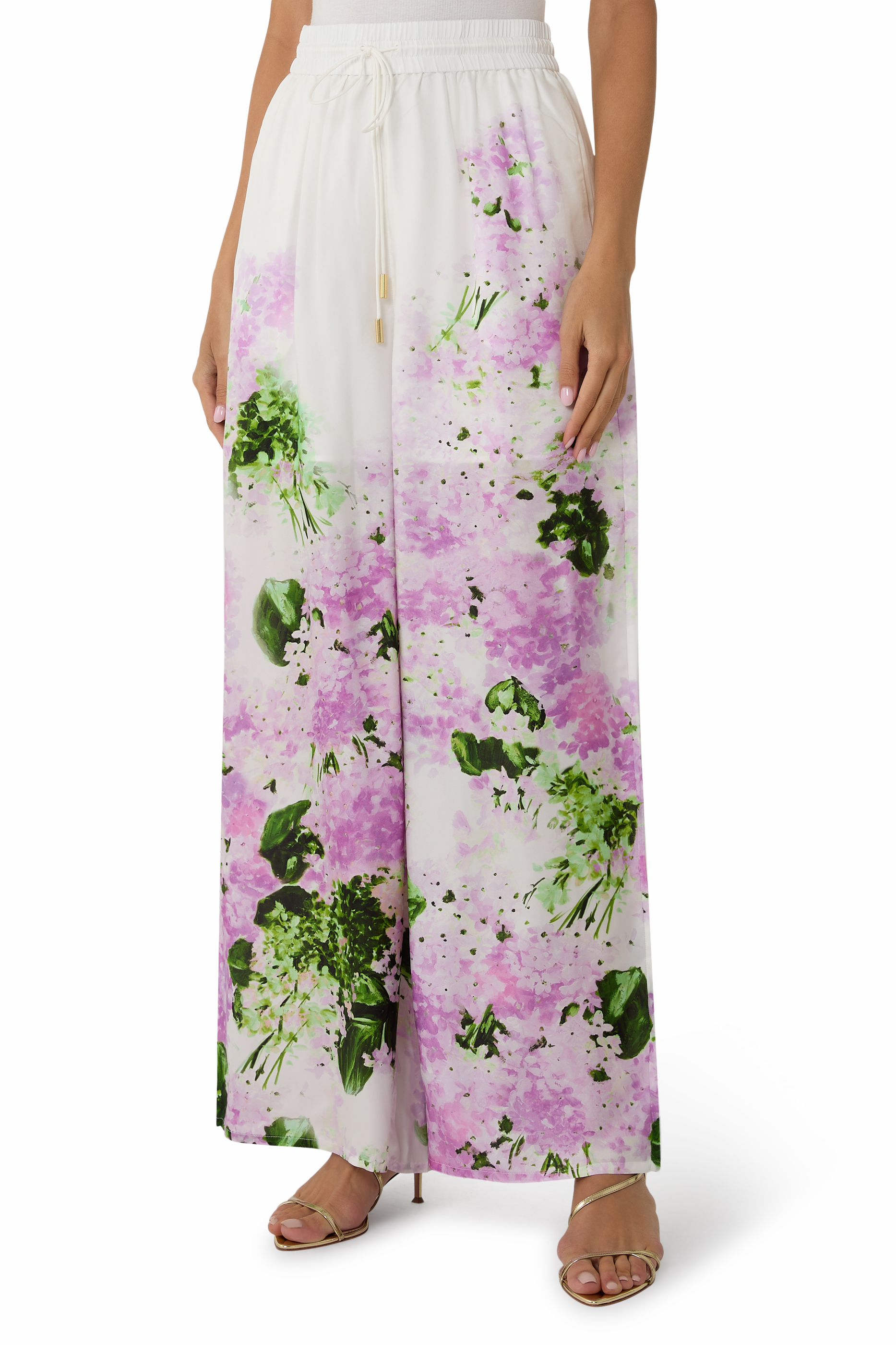 بنطال روزيتا حرير