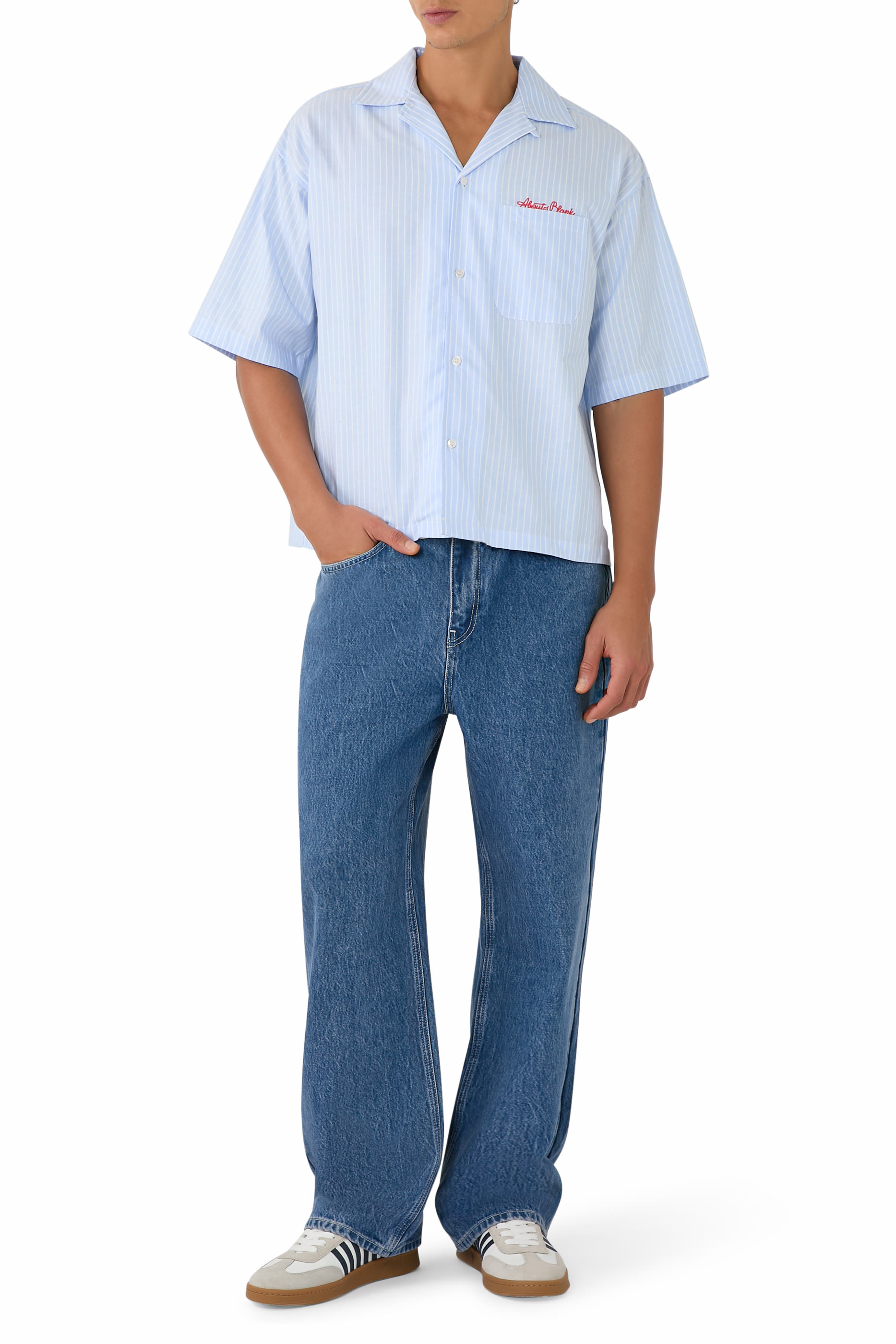 بنطال دنيم بلوك