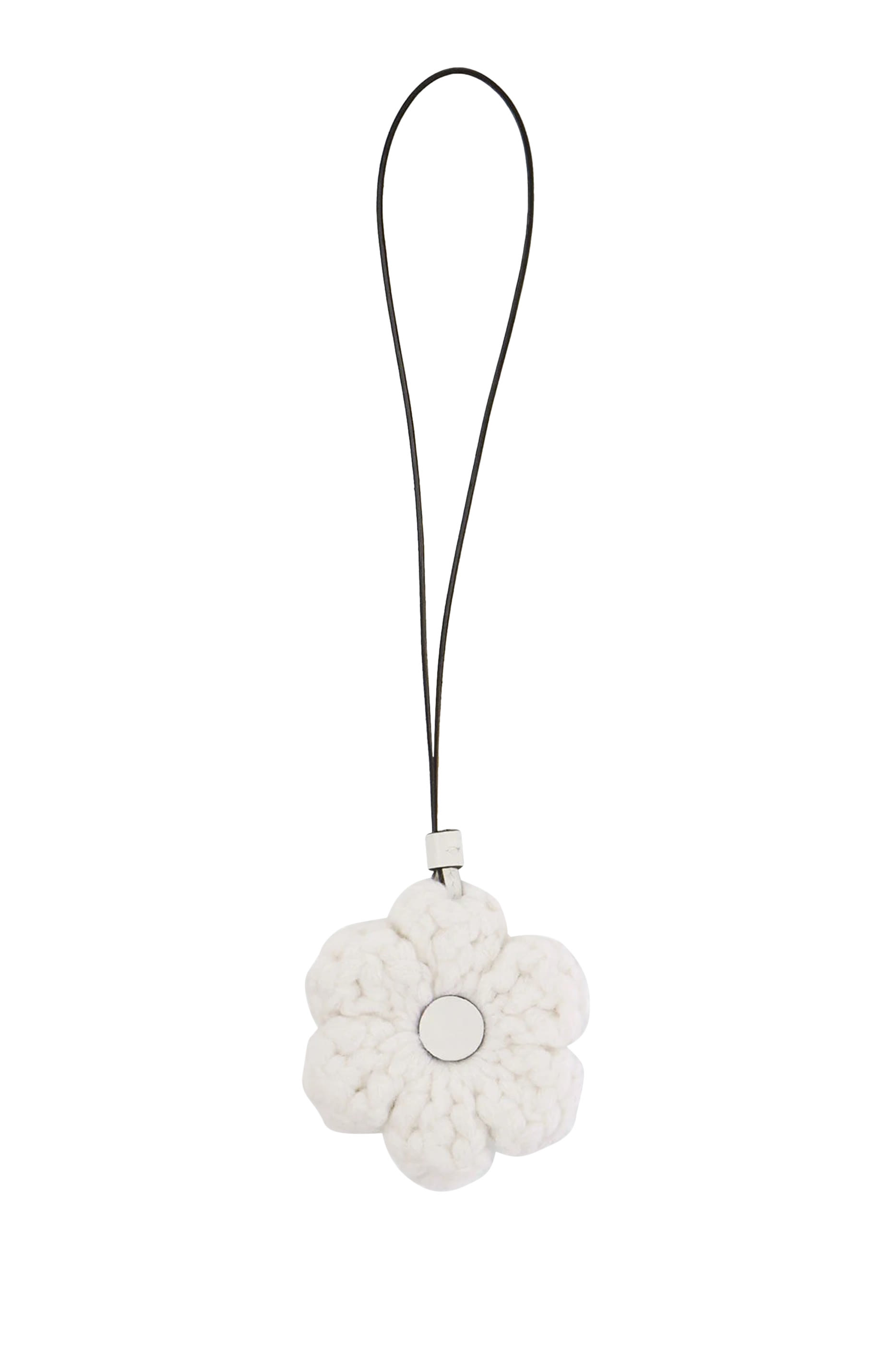 حلية حقيبة بتصميم زهرة منسوجة