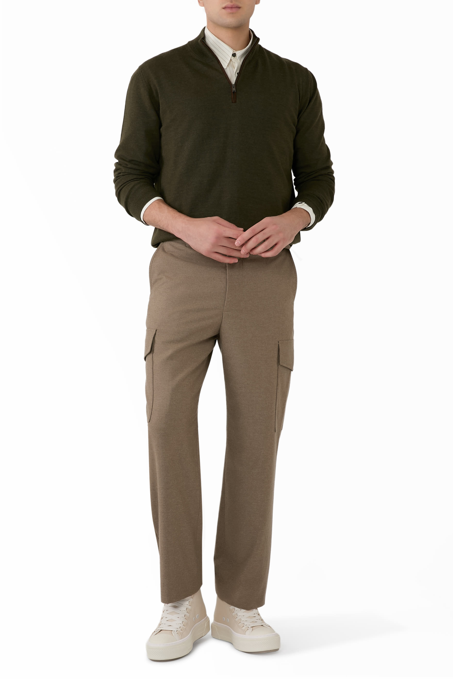 سترة بسحّاب قصير