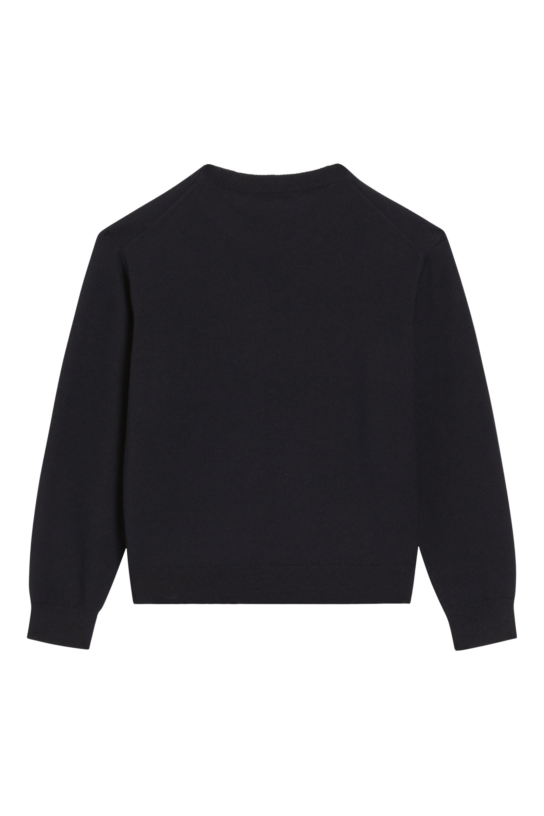 كنزة بياقة ضيقة نسيج ستوكينيت للأطفال