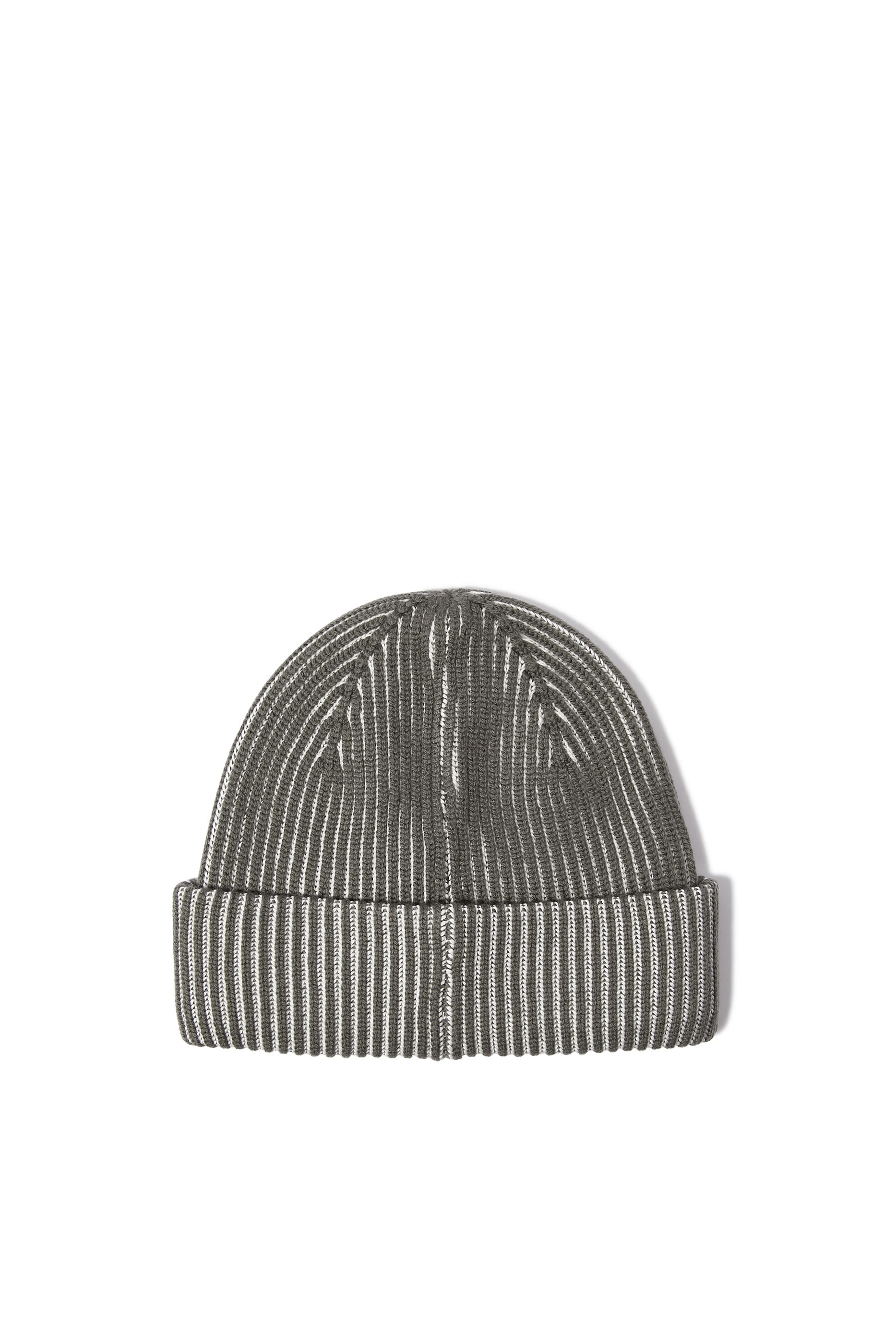 قبعة بيني مضلعة برقعة شعار الماركة بحجم صغير