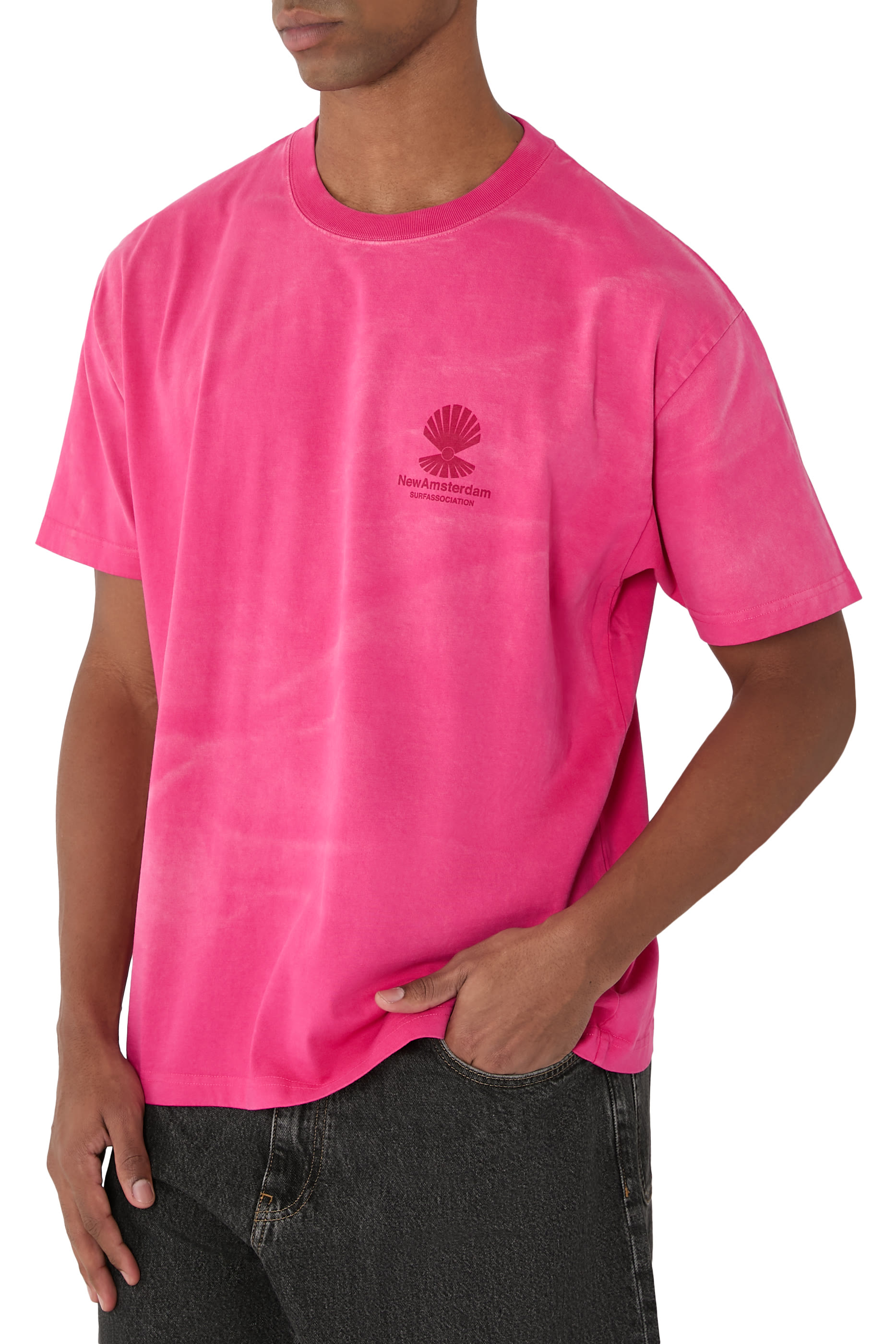 تيشيرت بنقشة محار