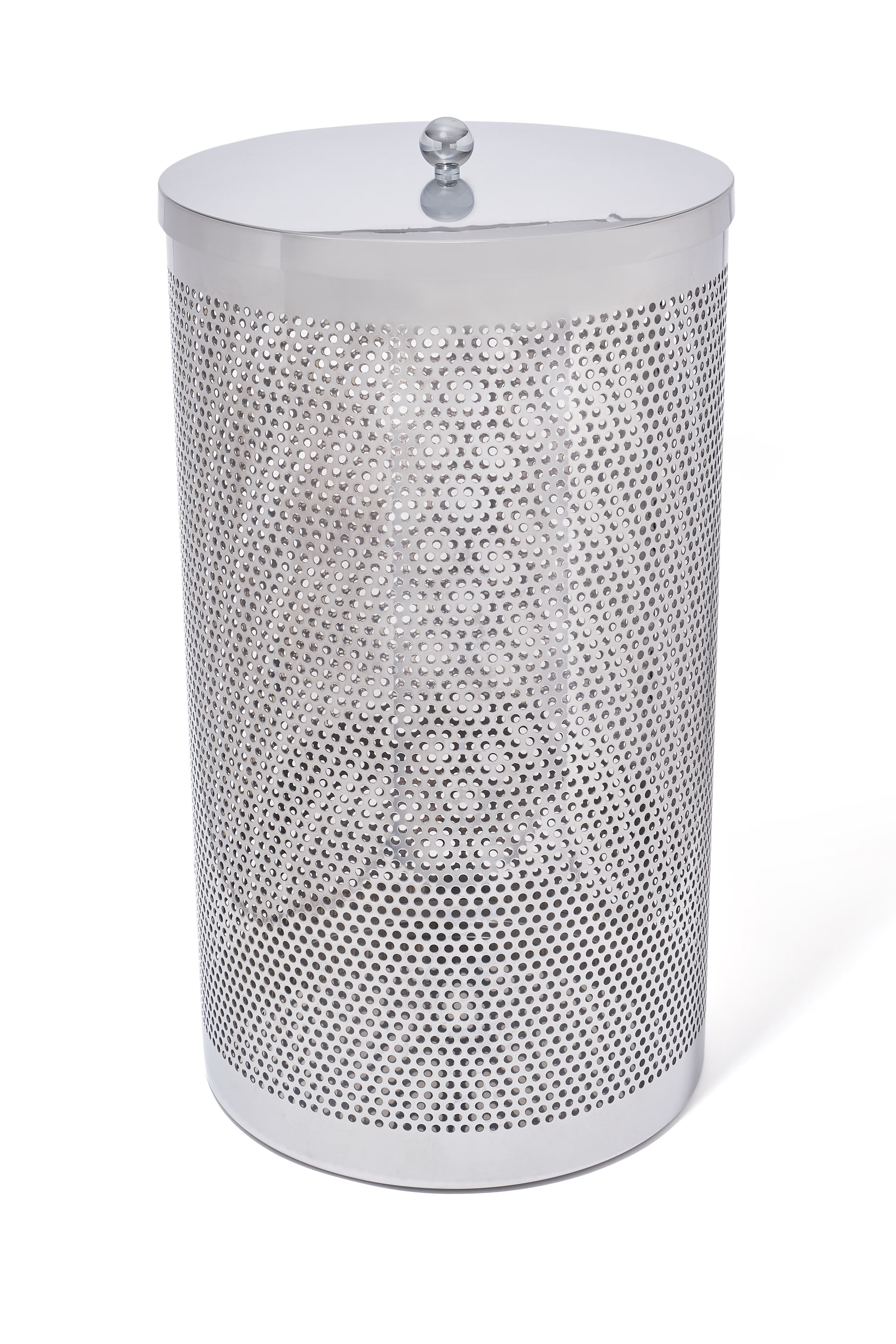 سلة غسيل مستديرة