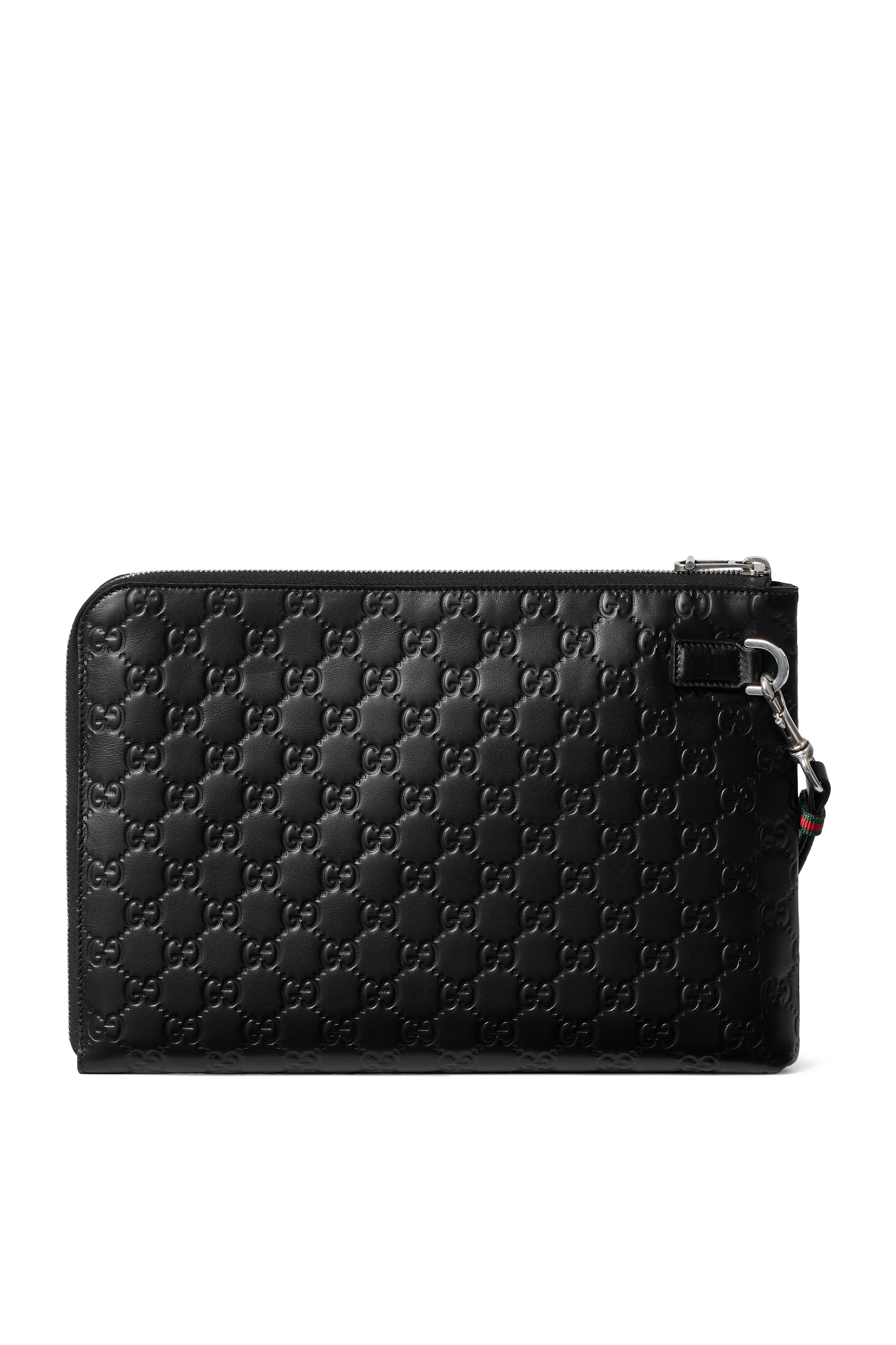 كلاتش بنقشة حرفي شعار الماركة