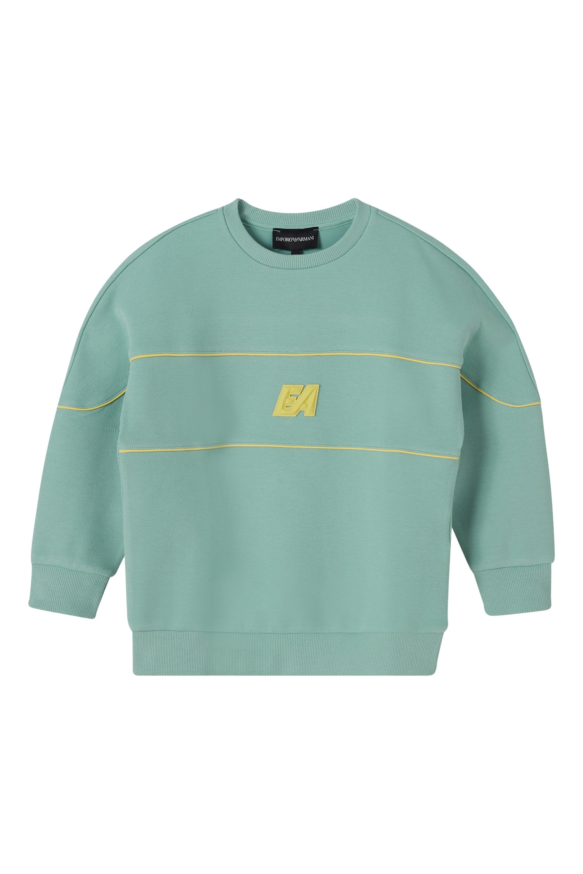 سويت شيرت برقعة شعار الماركة للأطفال