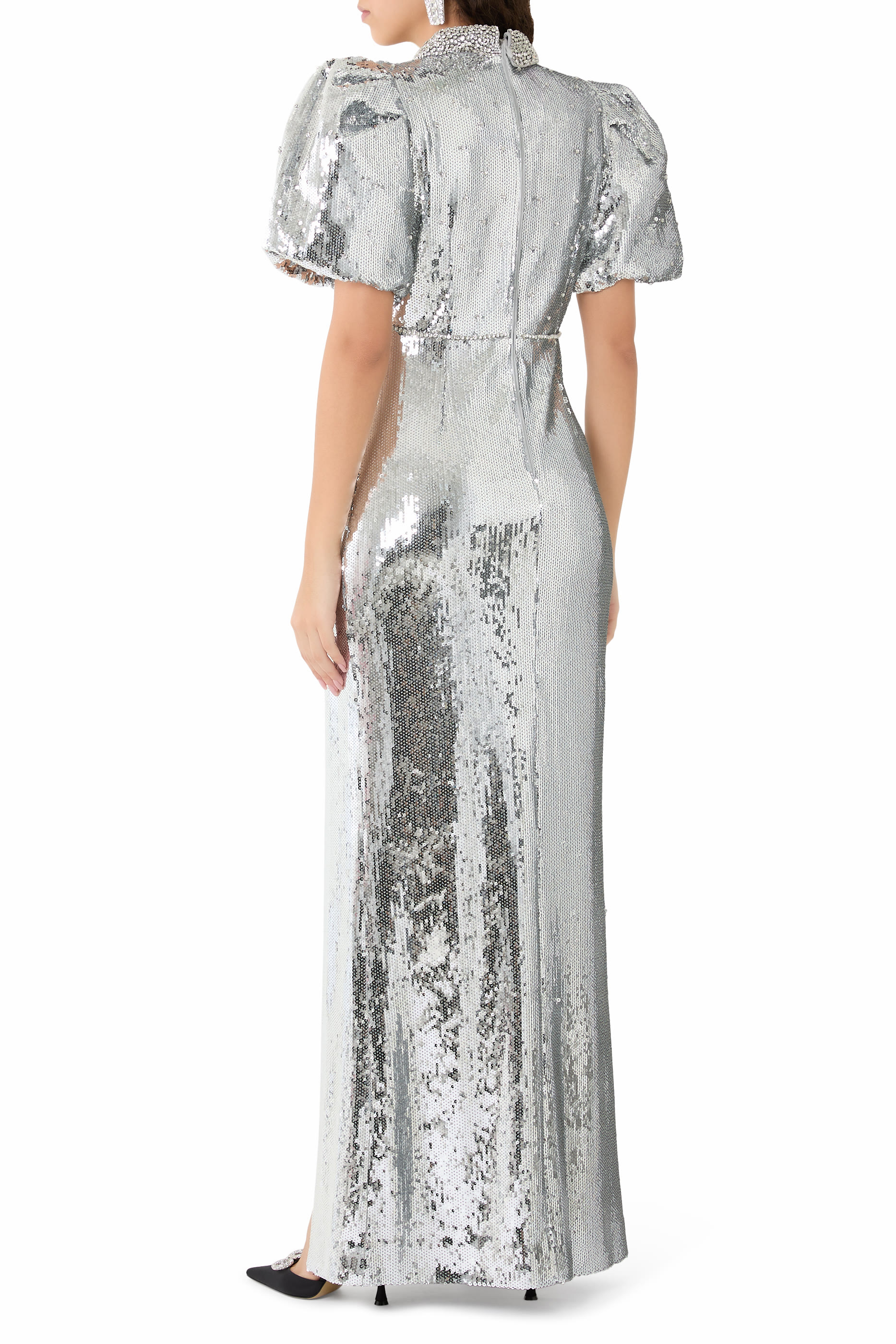 Olympia Short Sleeve Gown