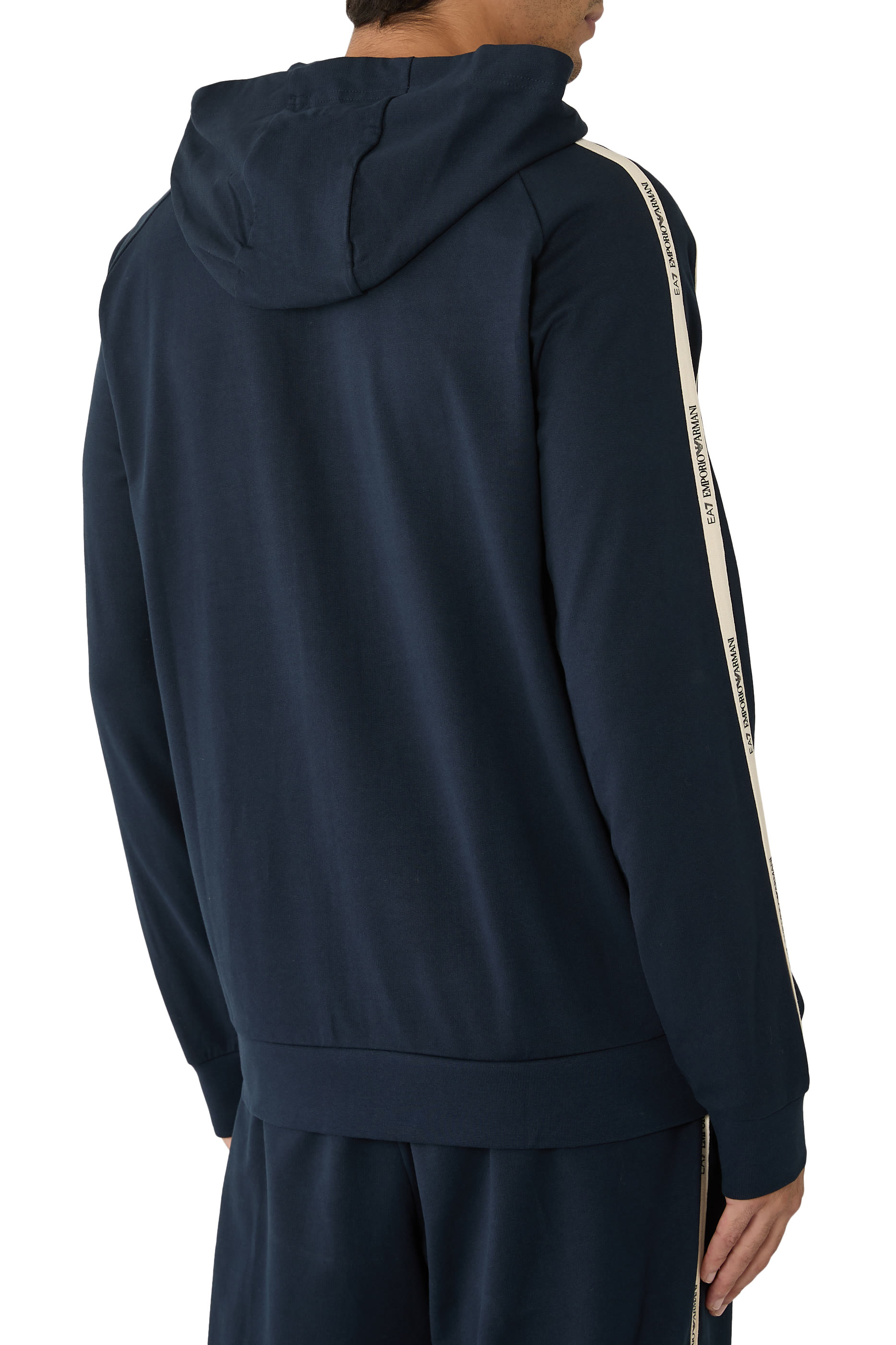 سويت شيرت بشريط شعار الماركة