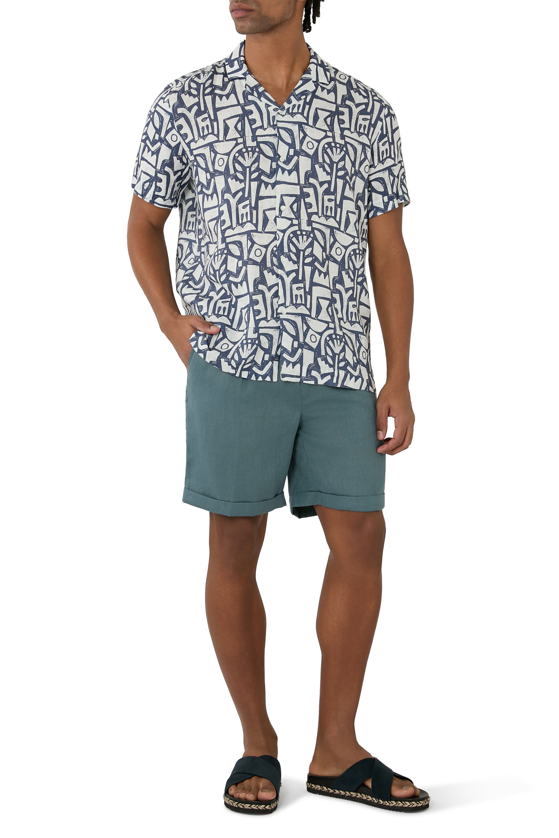 Linen Seaside Shorts