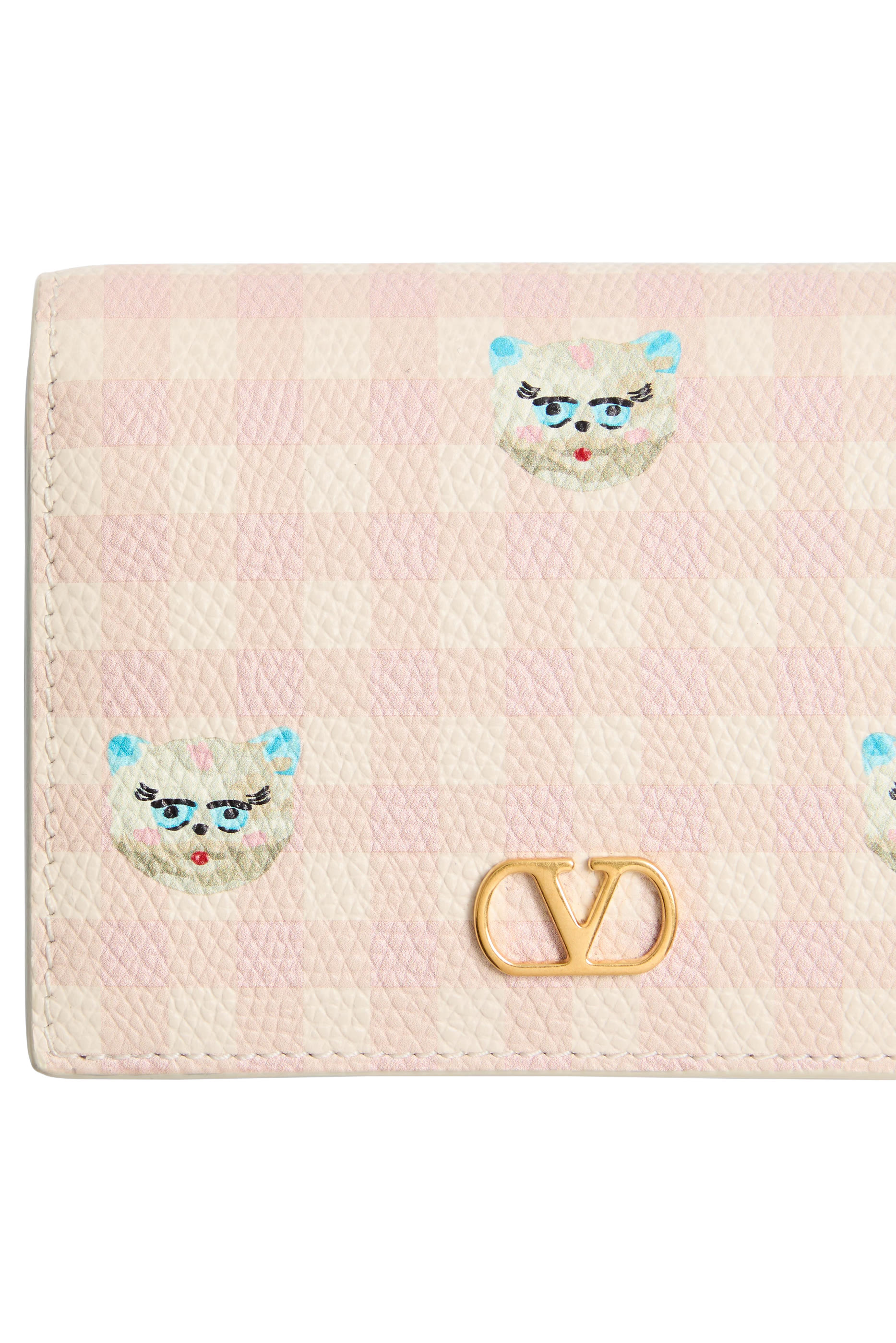 محفظة بحلية شعار الماركة