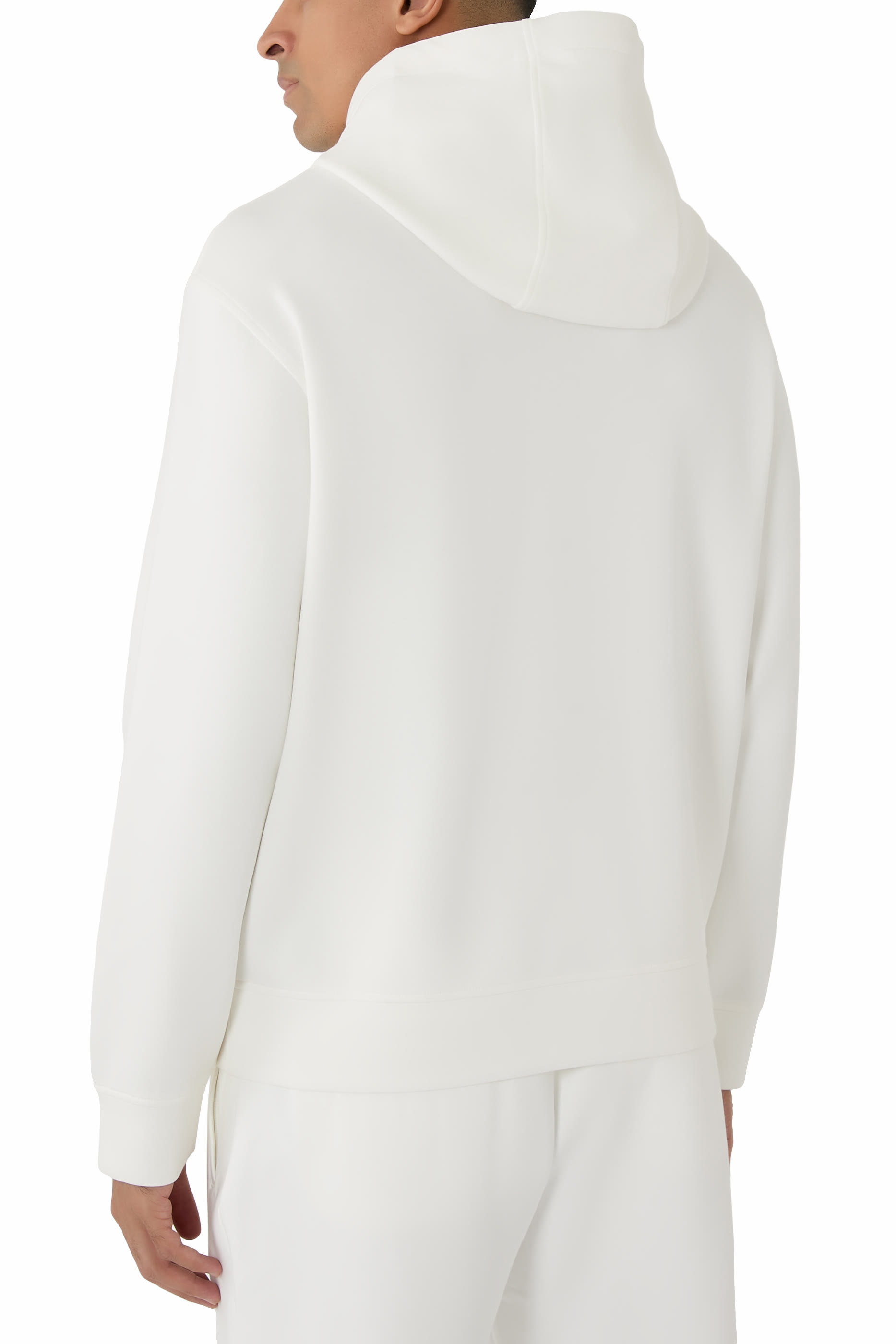 سويت شيرت بشعار الماركة بحجم صغير