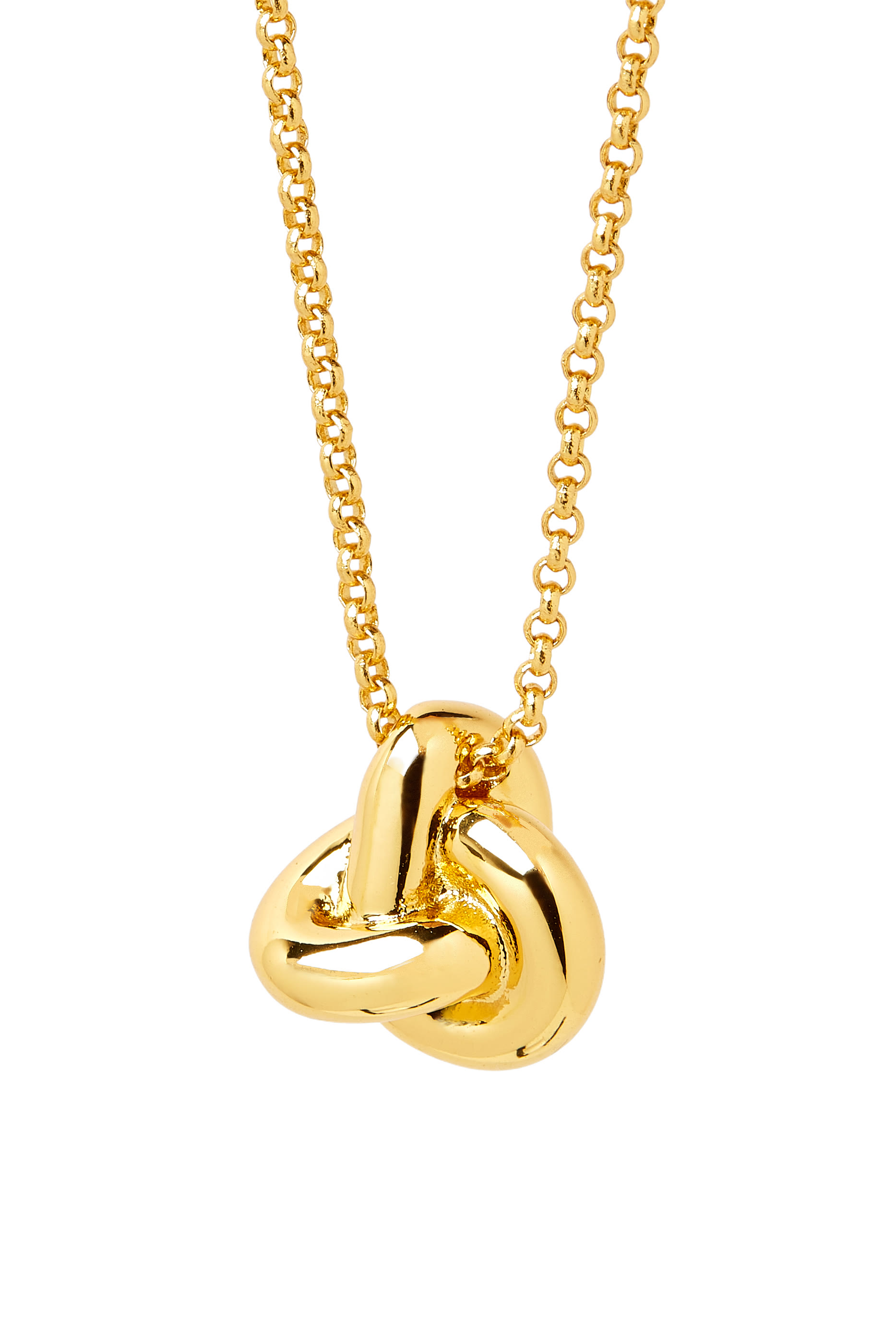 قلادة بدلاية بتصميم عقدة مزدوجة