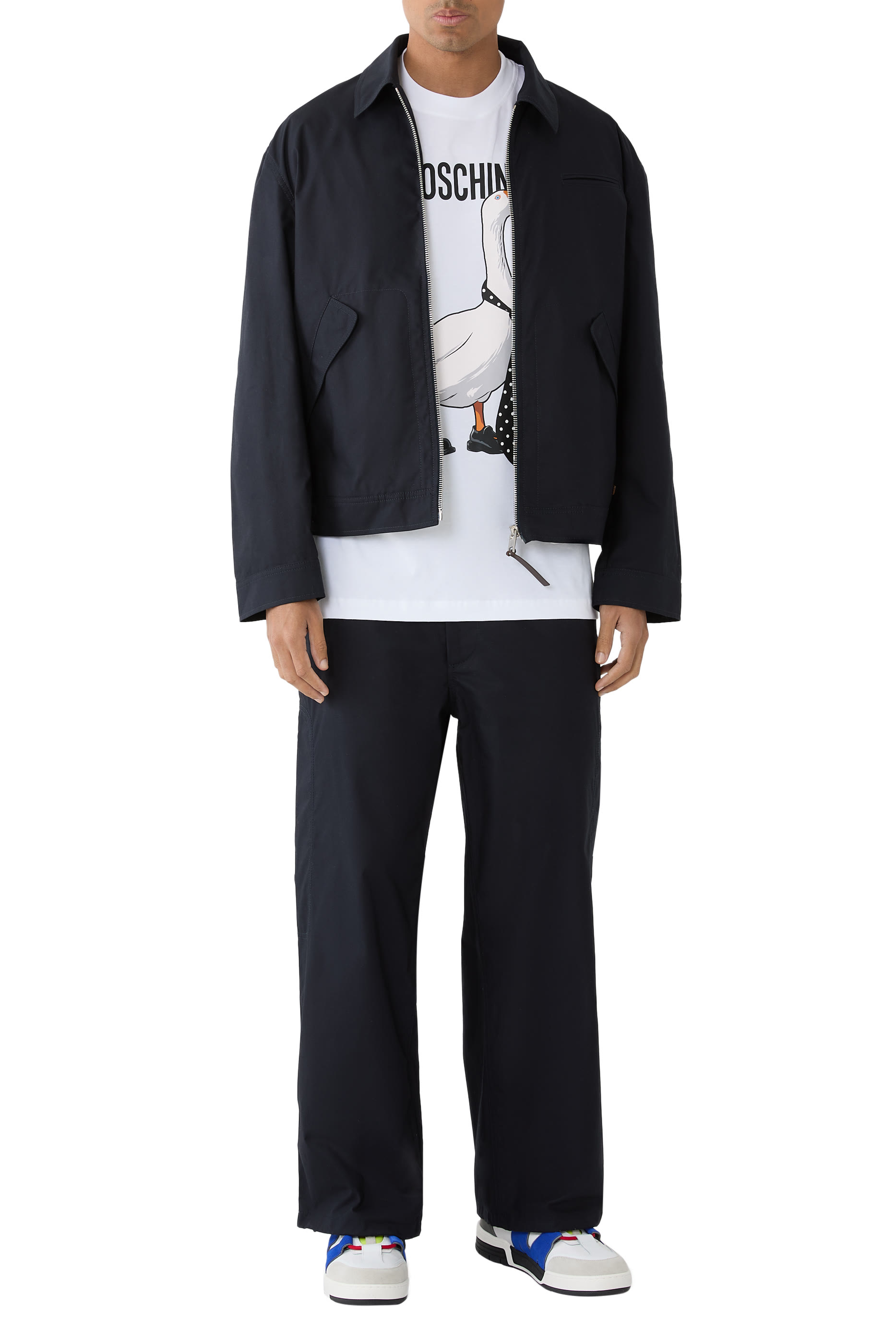 جاكيت قطن بسحاب