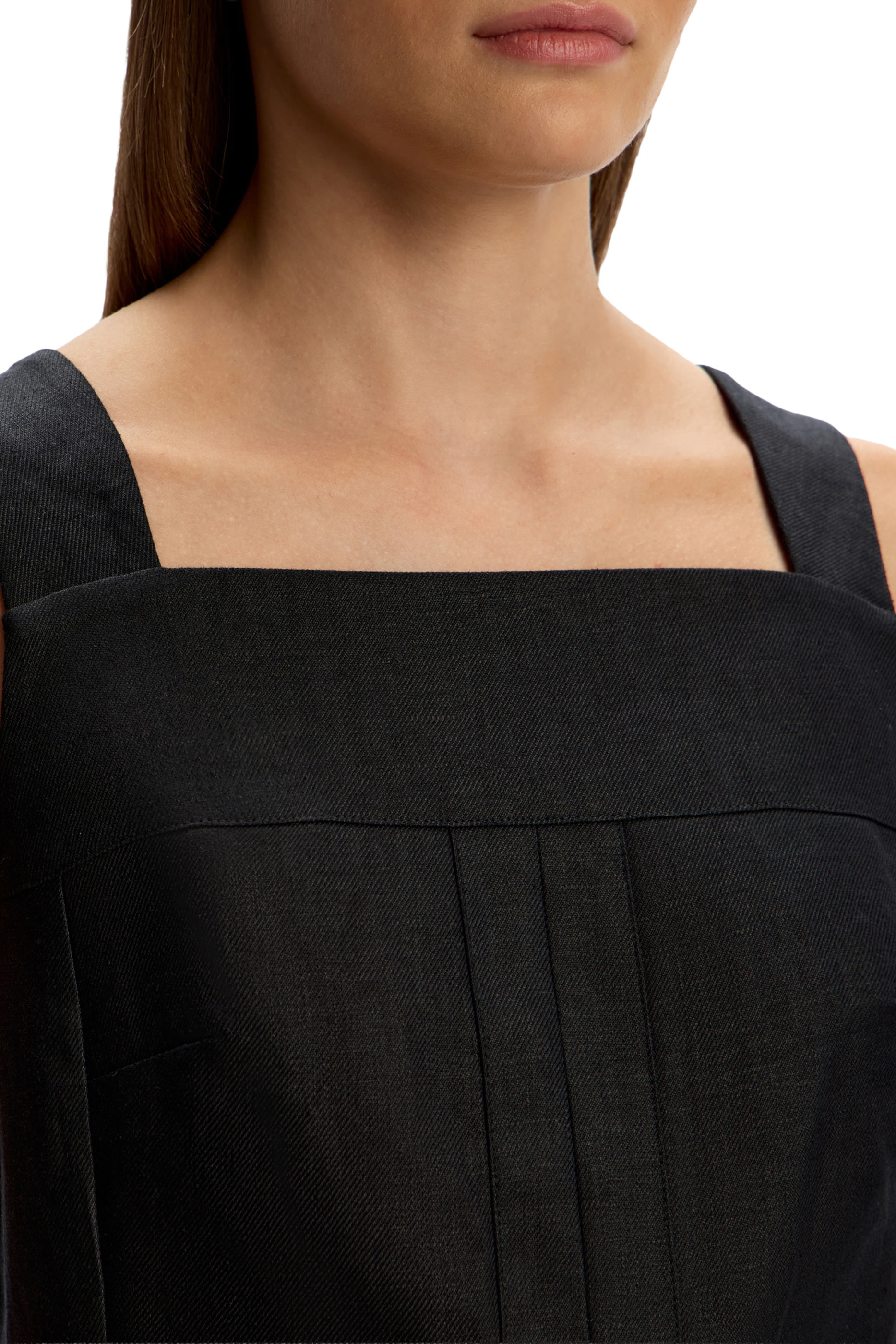 فستان ديلافي كتان