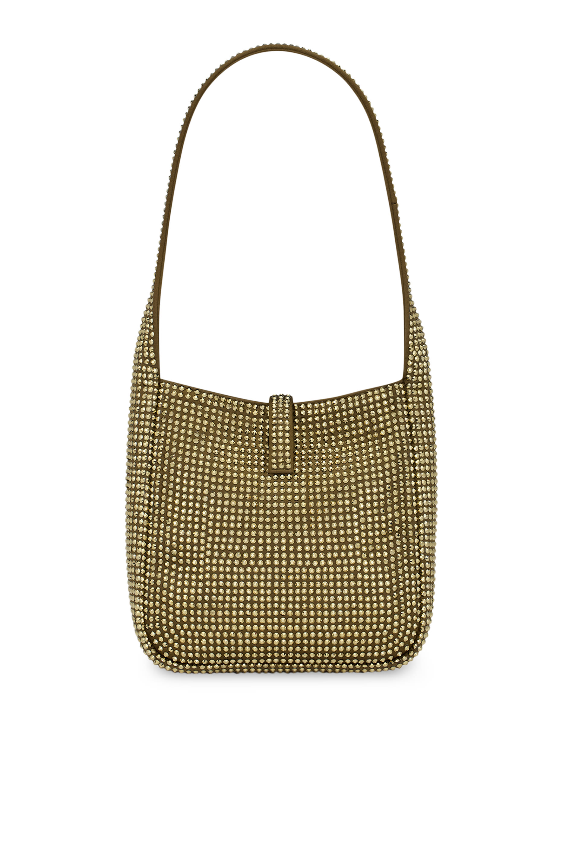 حقيبة بيبي لو 5 آ 7 حرير ساتان لينة مرصعة بكريستال